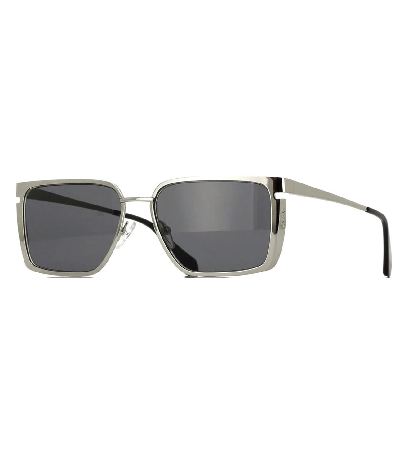 OFF White Men Dark Grey Square Sunglasses