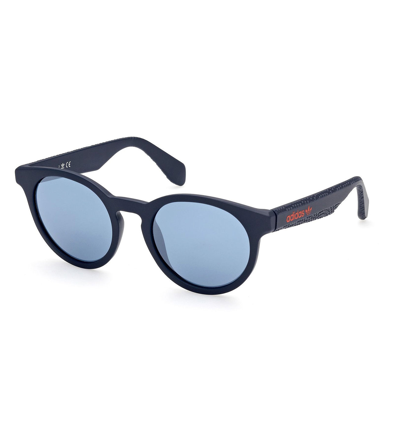 Adidas Originals Men's Blue Round Sunglasses