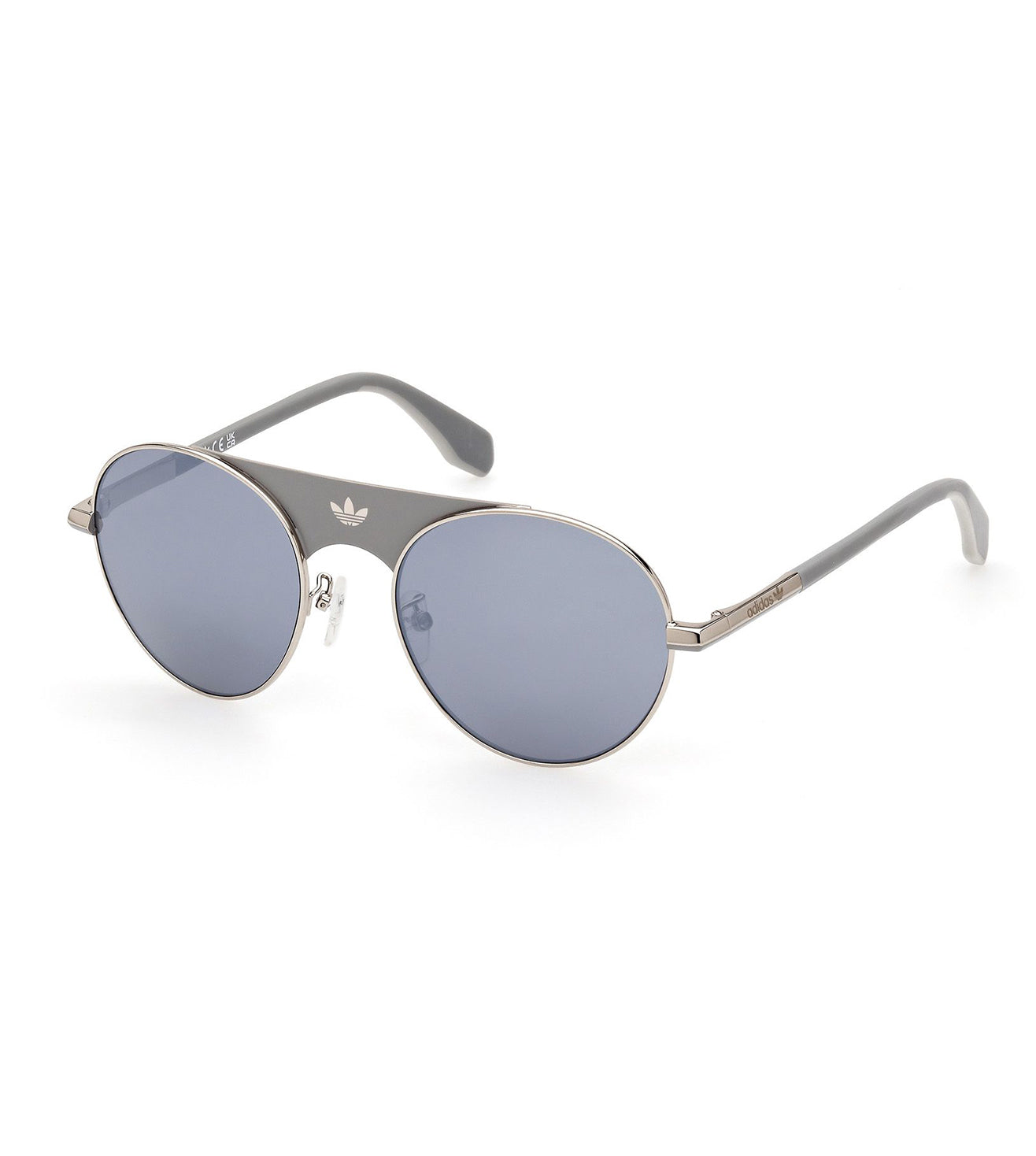 Adidas Original Unisex Grey Round Sunglasses