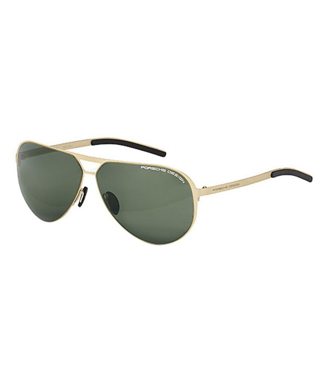 Porsche Design Unisex Green Aviator Sunglasses