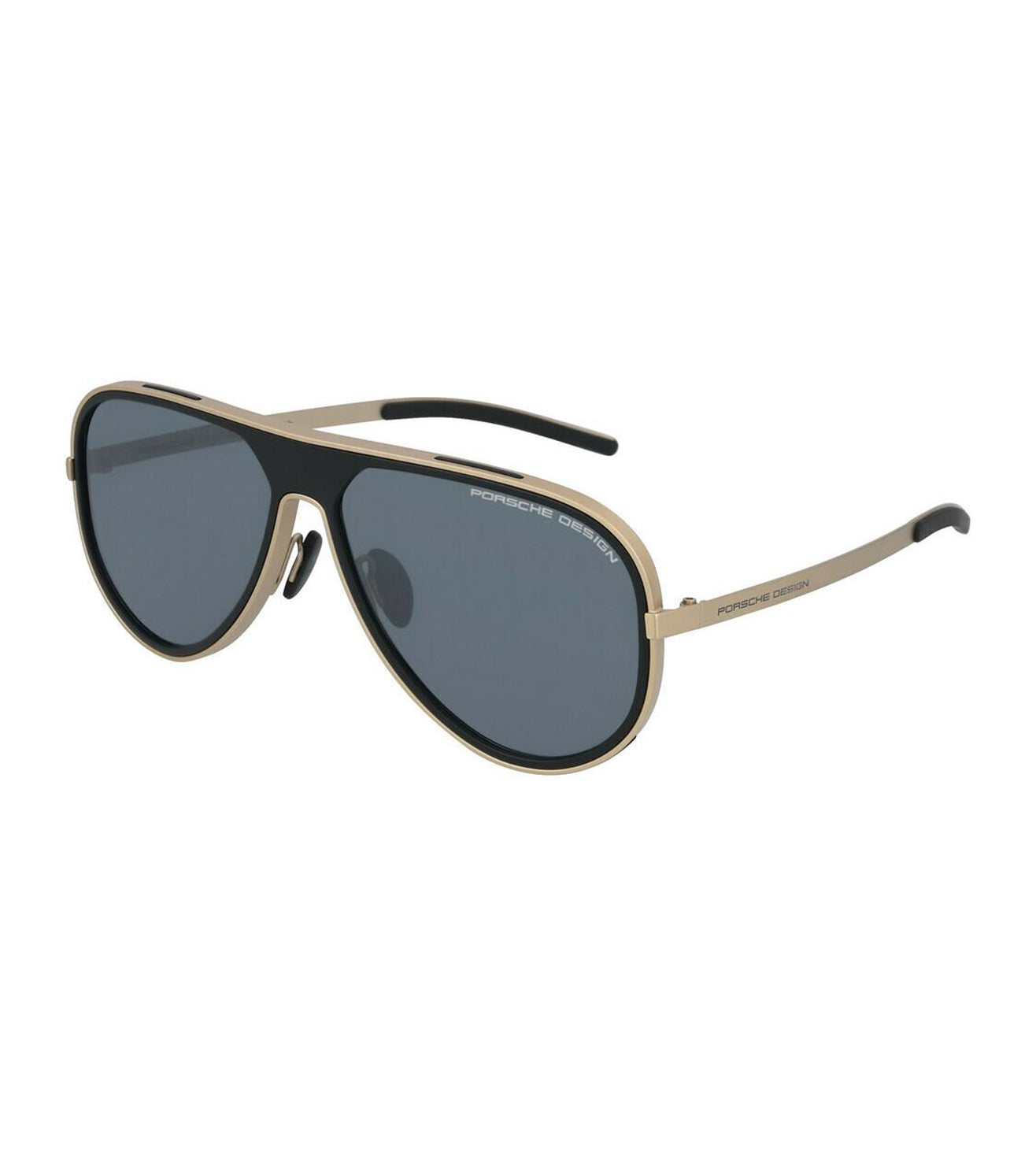 Porsche Design Men's Blue-mirror Square Sunglasses