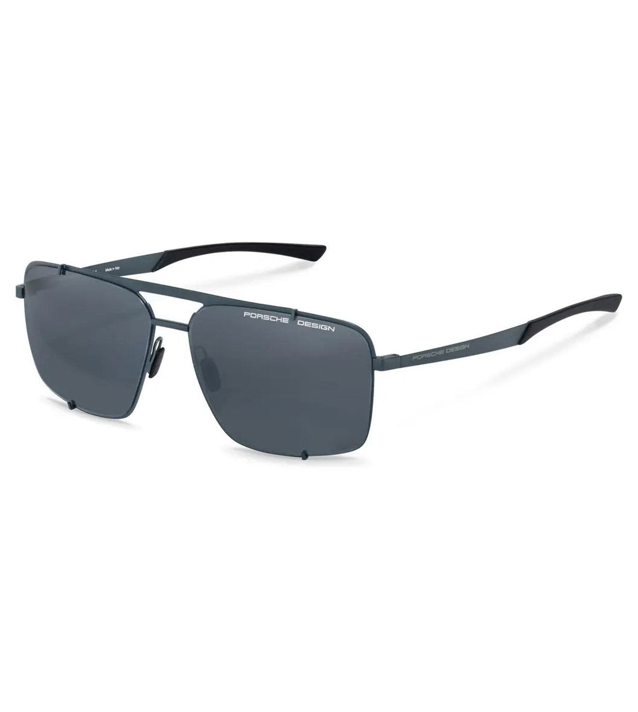 Porsche Design Men's Blue/Black-Mirrored Aviator Sunglasses
