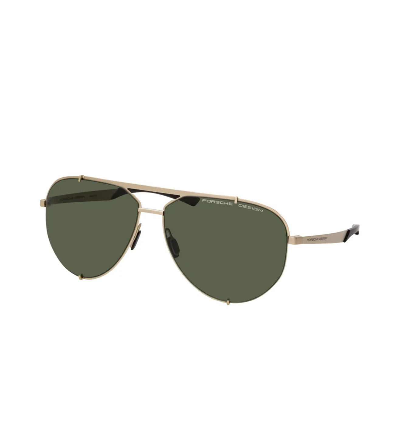 Porsche Design Men's Green Aviator Sunglasses