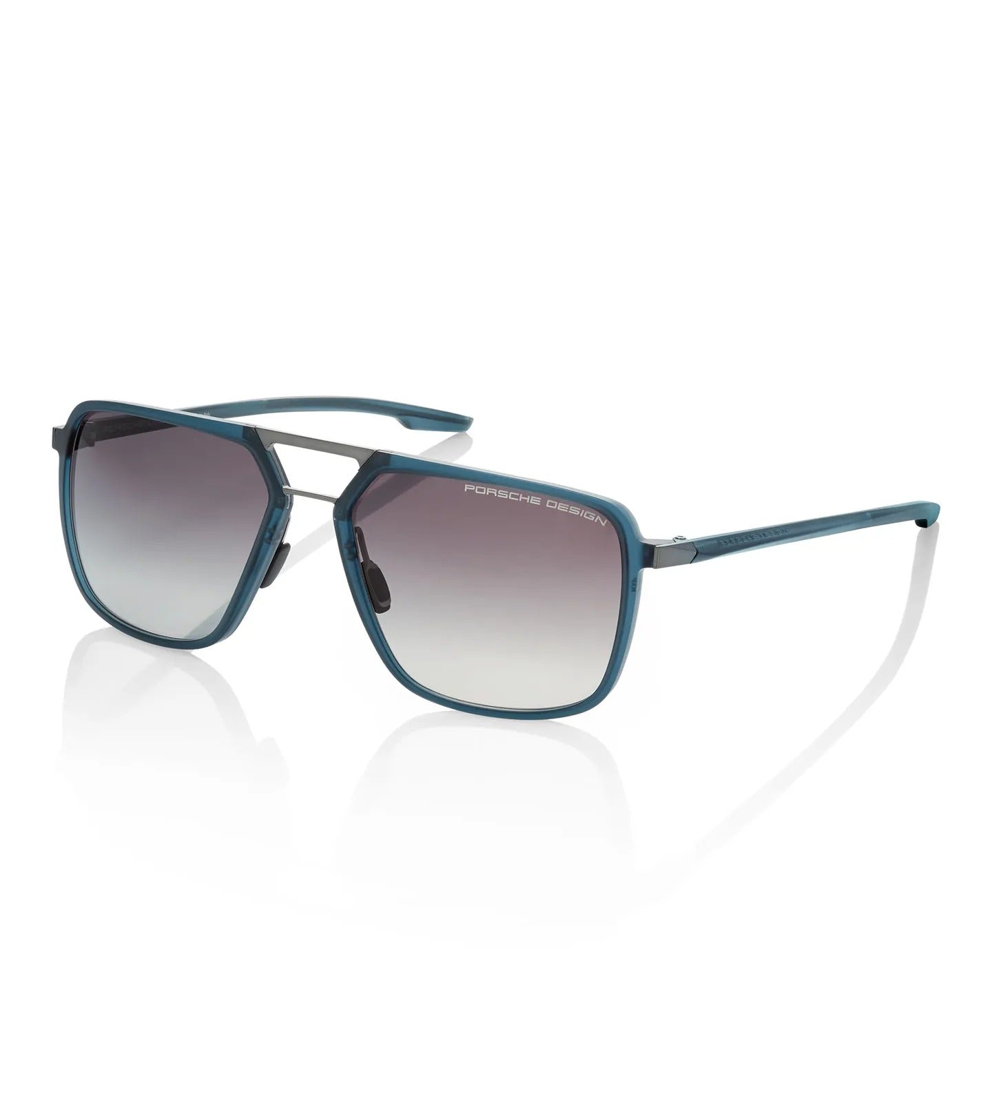 Porsche Design Men's Gradient Grey Aviator Sunglass