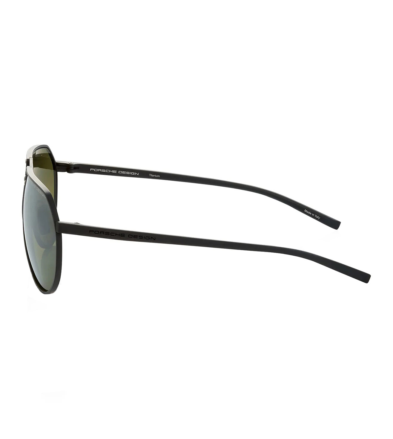 Porsche Design Unisex Green Aviator Sunglasses