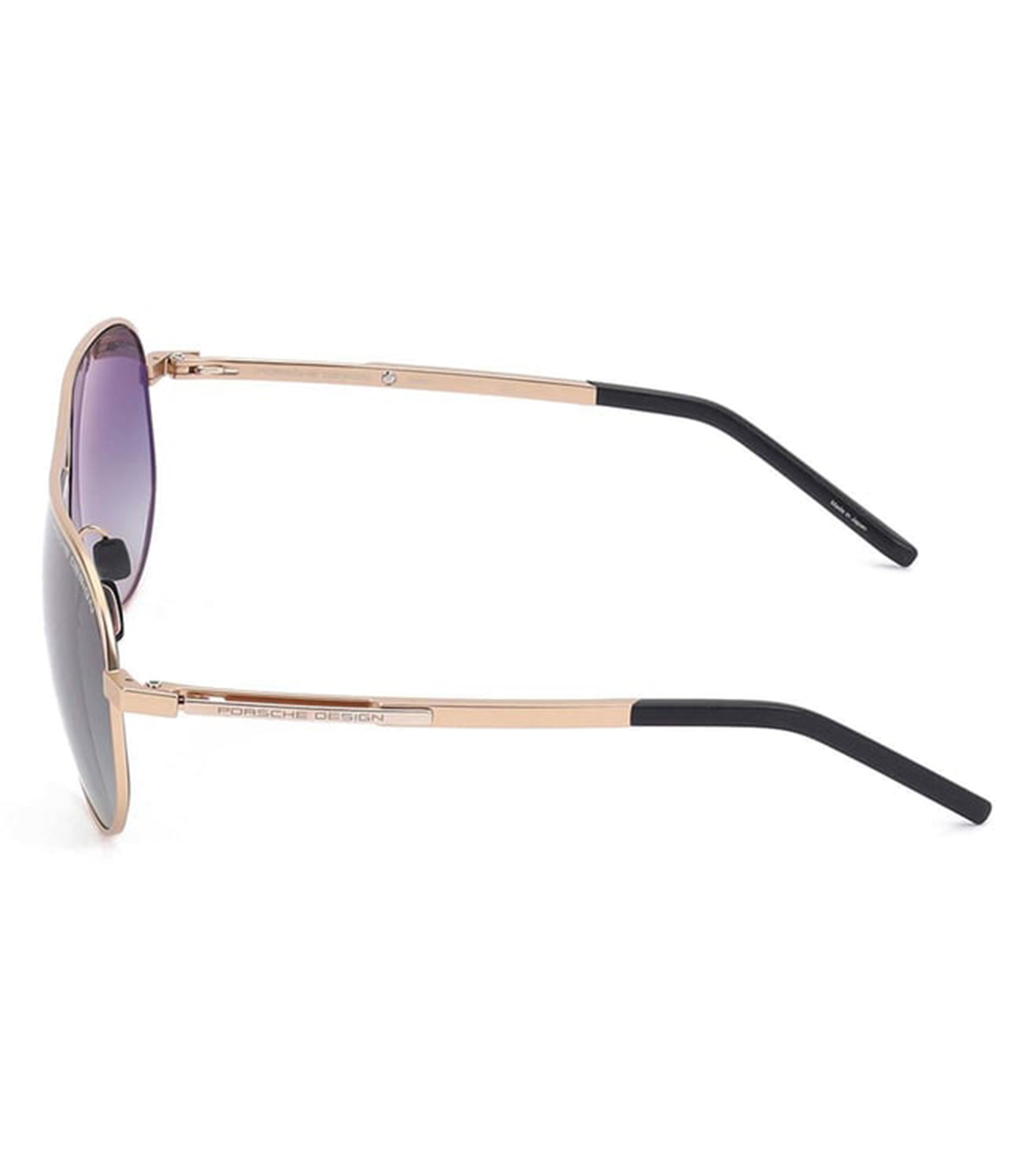 Porsche Design Men's Grey Gradient Aviator Sunglasses