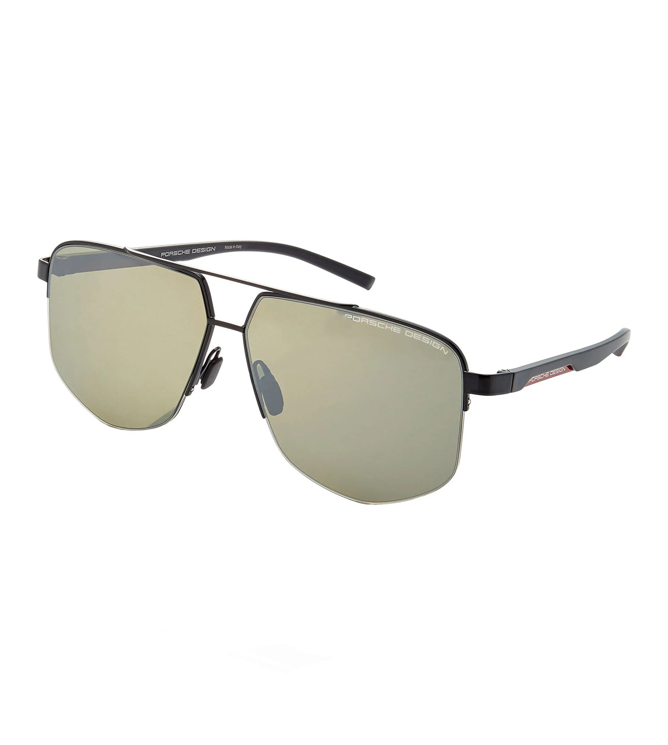 Porsche Design Unisex Green Aviator Sunglasses