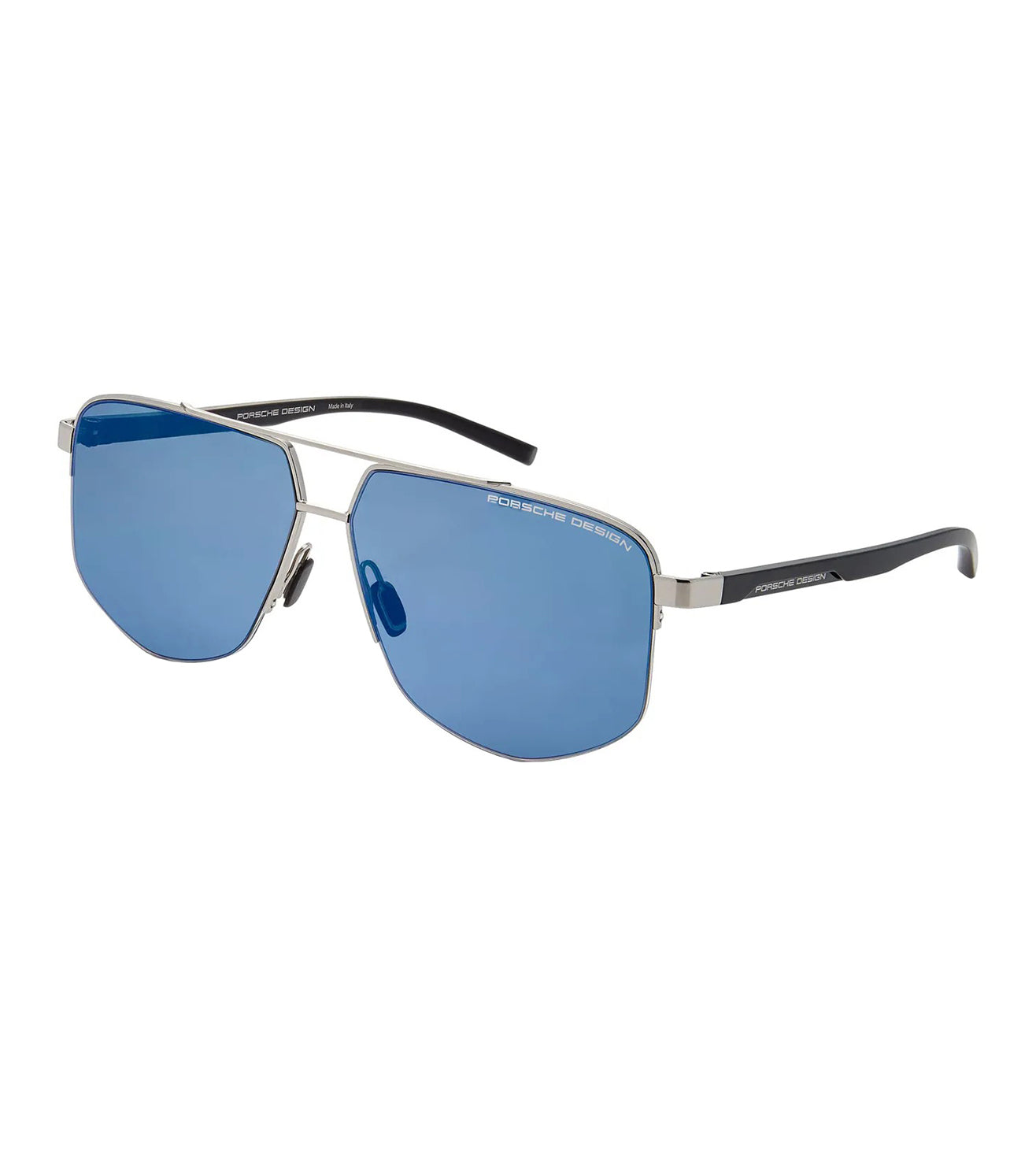 Porsche Design Men's Dark Blue-Mirrored Aviator Sunglasses