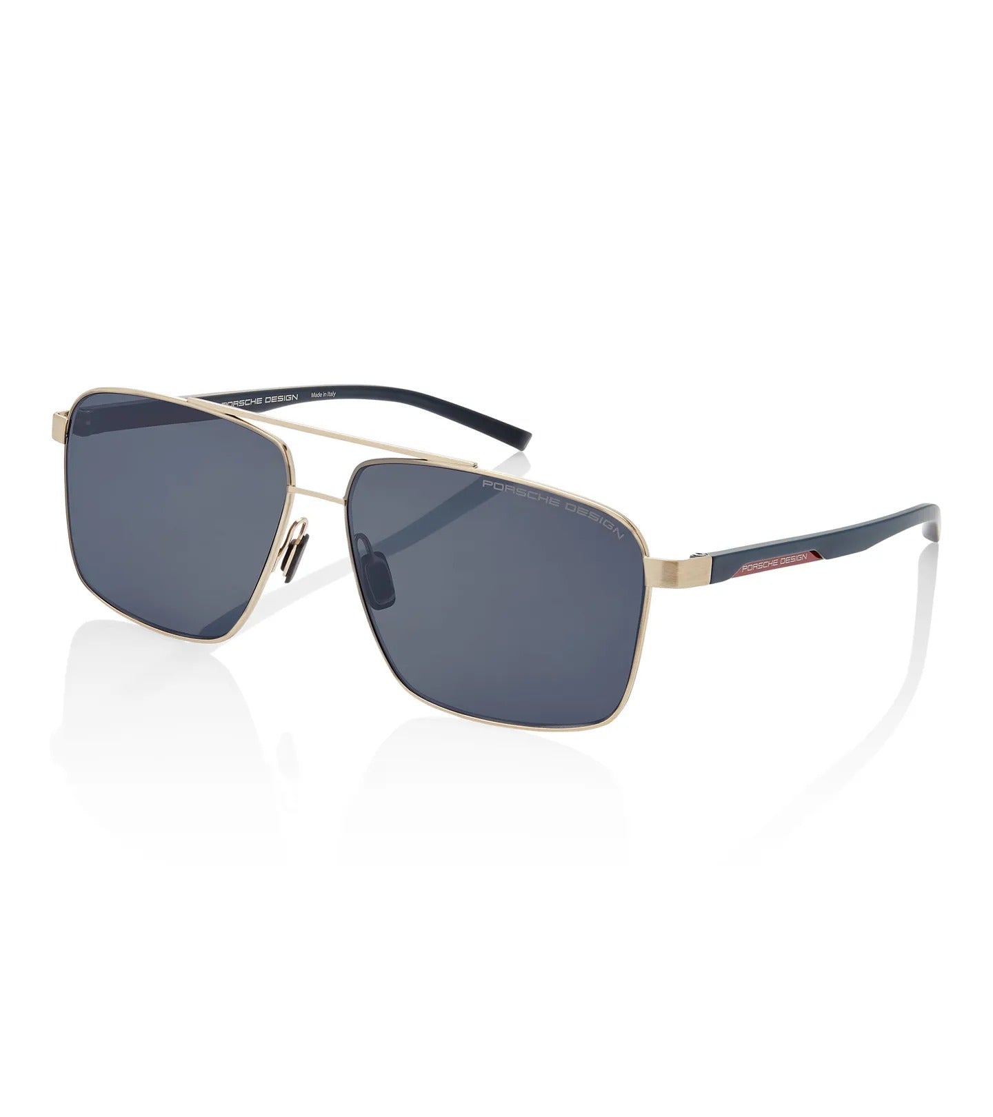 Porsche Design Men's Blue-Black Aviator Sunglasses