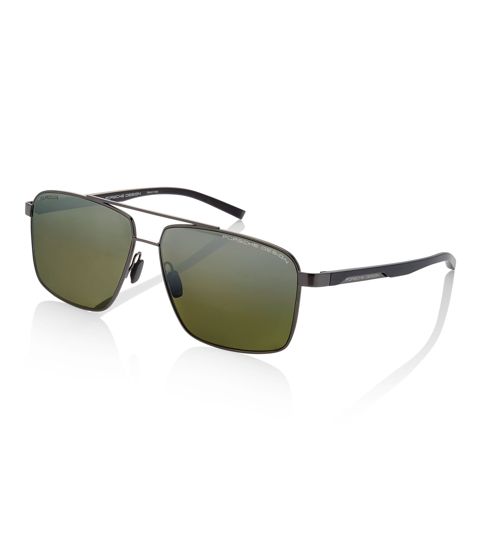 Porsche Design Men's Green Aviator Sunglasses