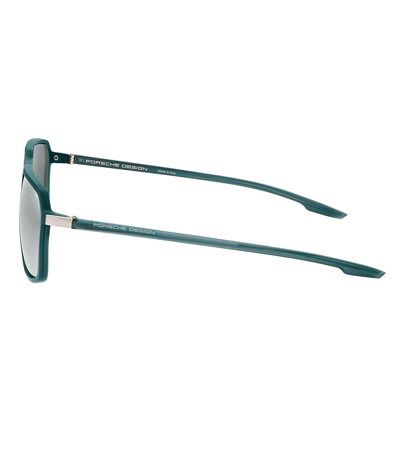 Porsche Design Men's Mercury/Silver-mirrored Square Sunglasses