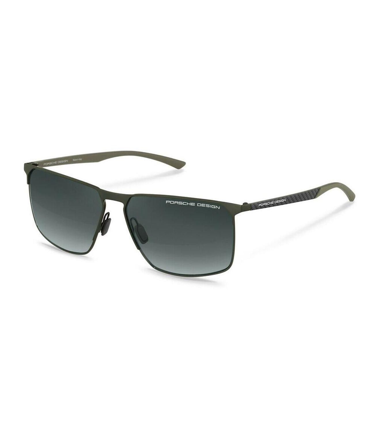 Porsche Design Men's Grey Gradient Square Sunglasses