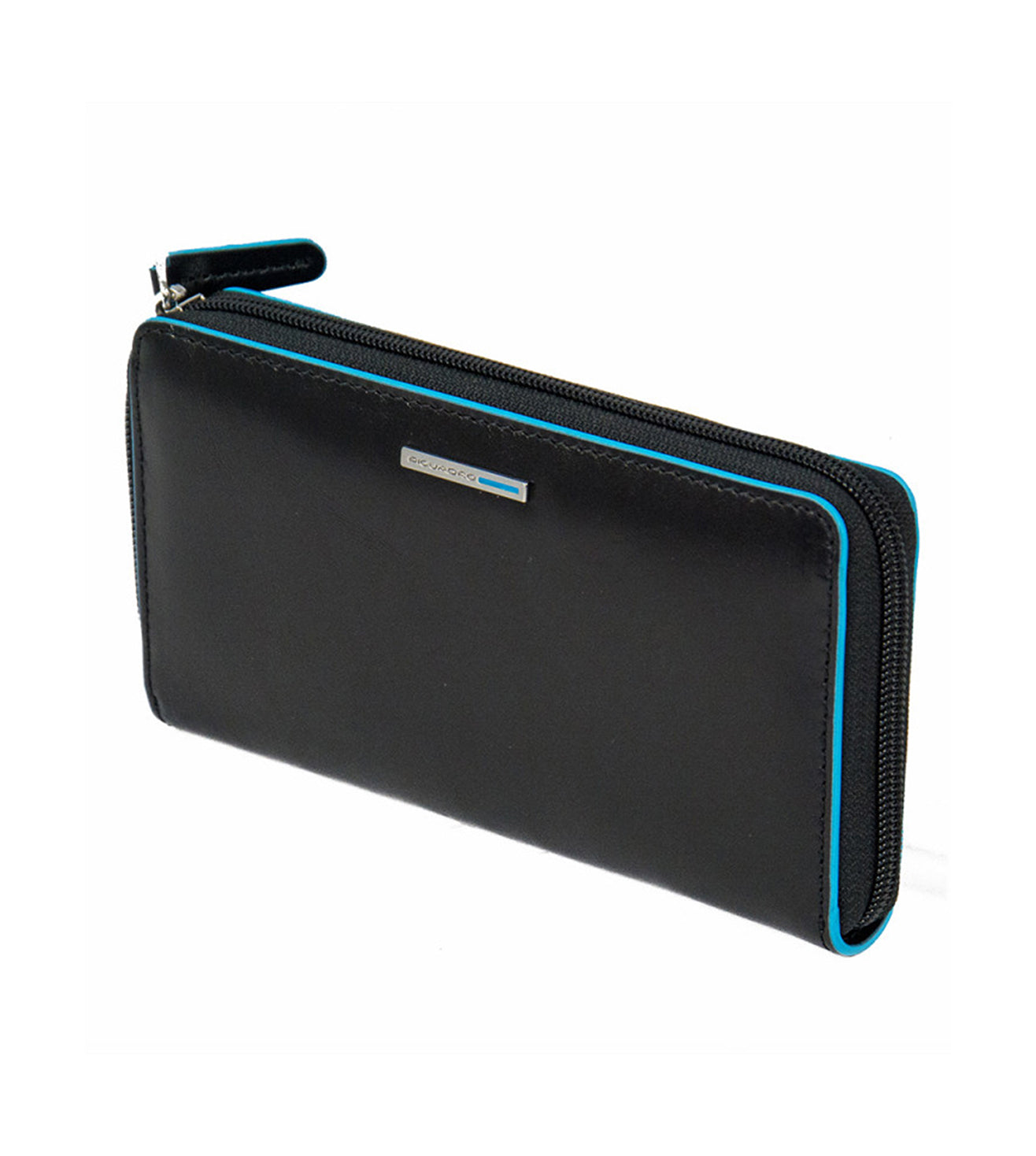 Piquadro Blue Square Women's Black Wallet