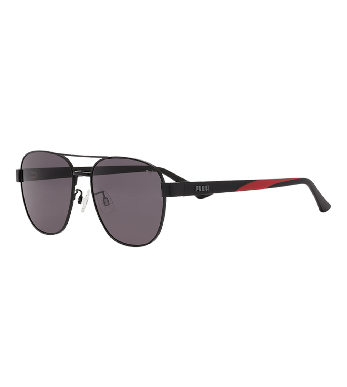 Puma Men's Grey Aviator Sunglasses