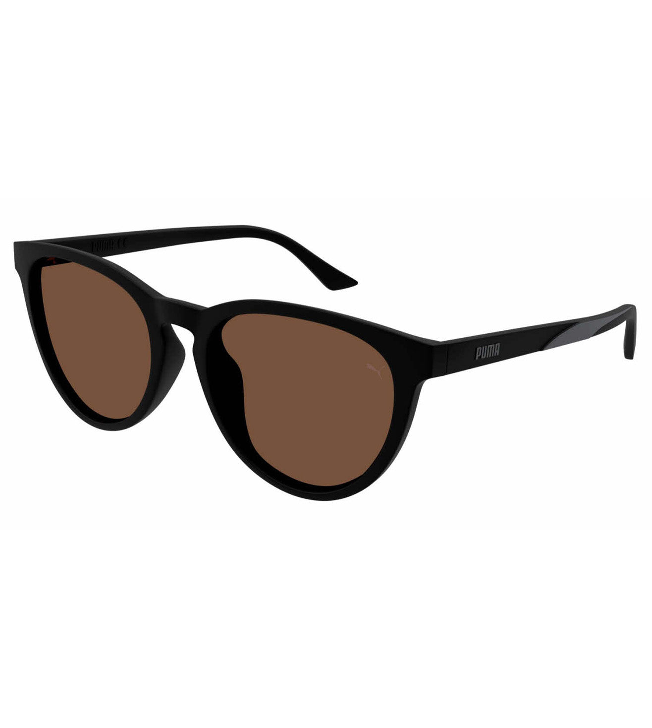 Puma Unisex Brown Round Sunglasses