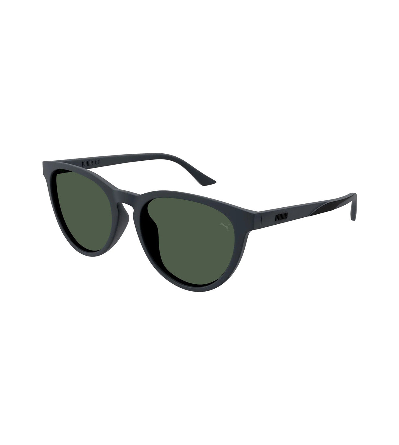 Puma Unisex Green Round Sunglasses