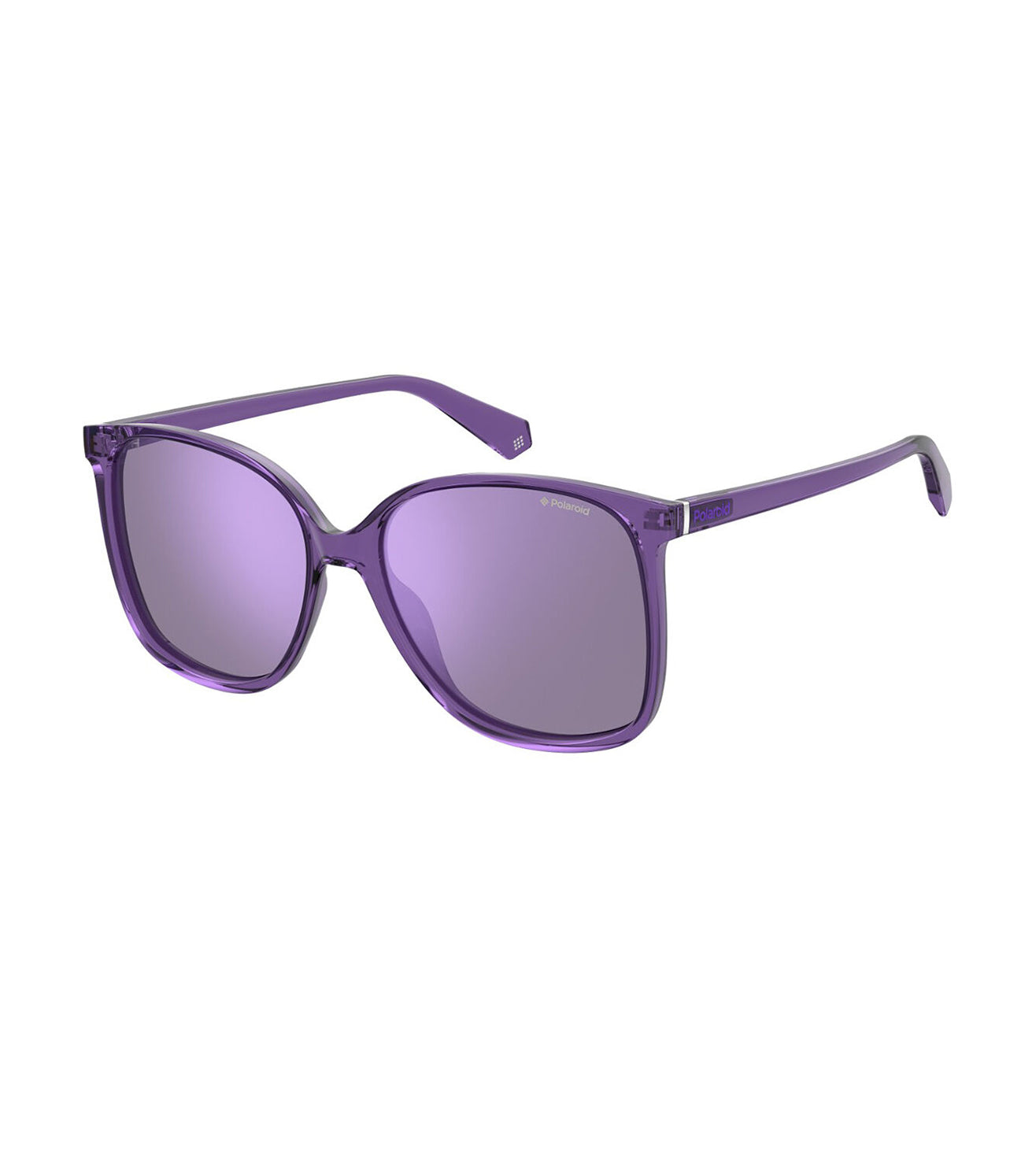Polaroid Unisex Purple Butterfly Sunglasses