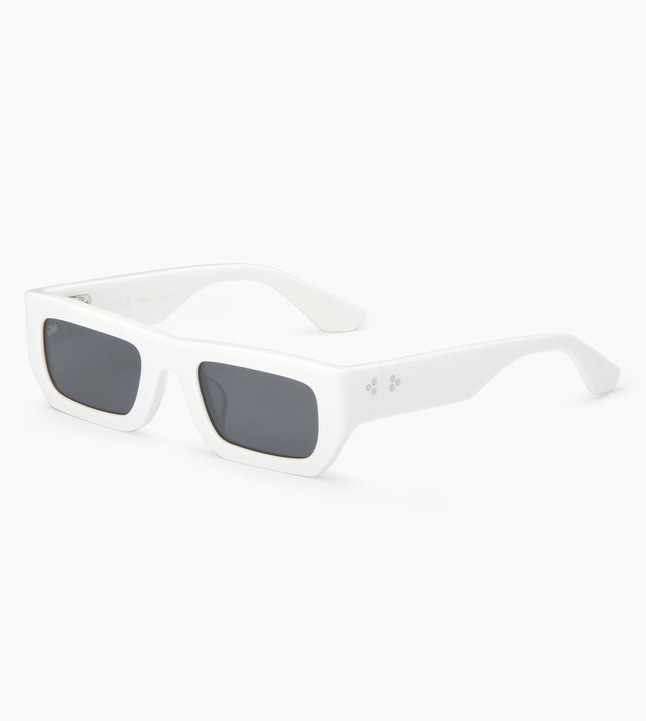 Akila Unisex White Rectangualr Sunglasses