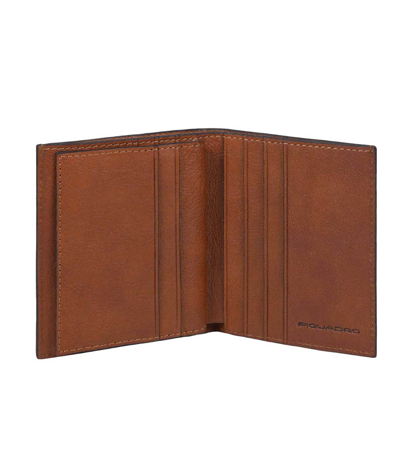 Piquadro Black Square Men's Tobacco Wallet