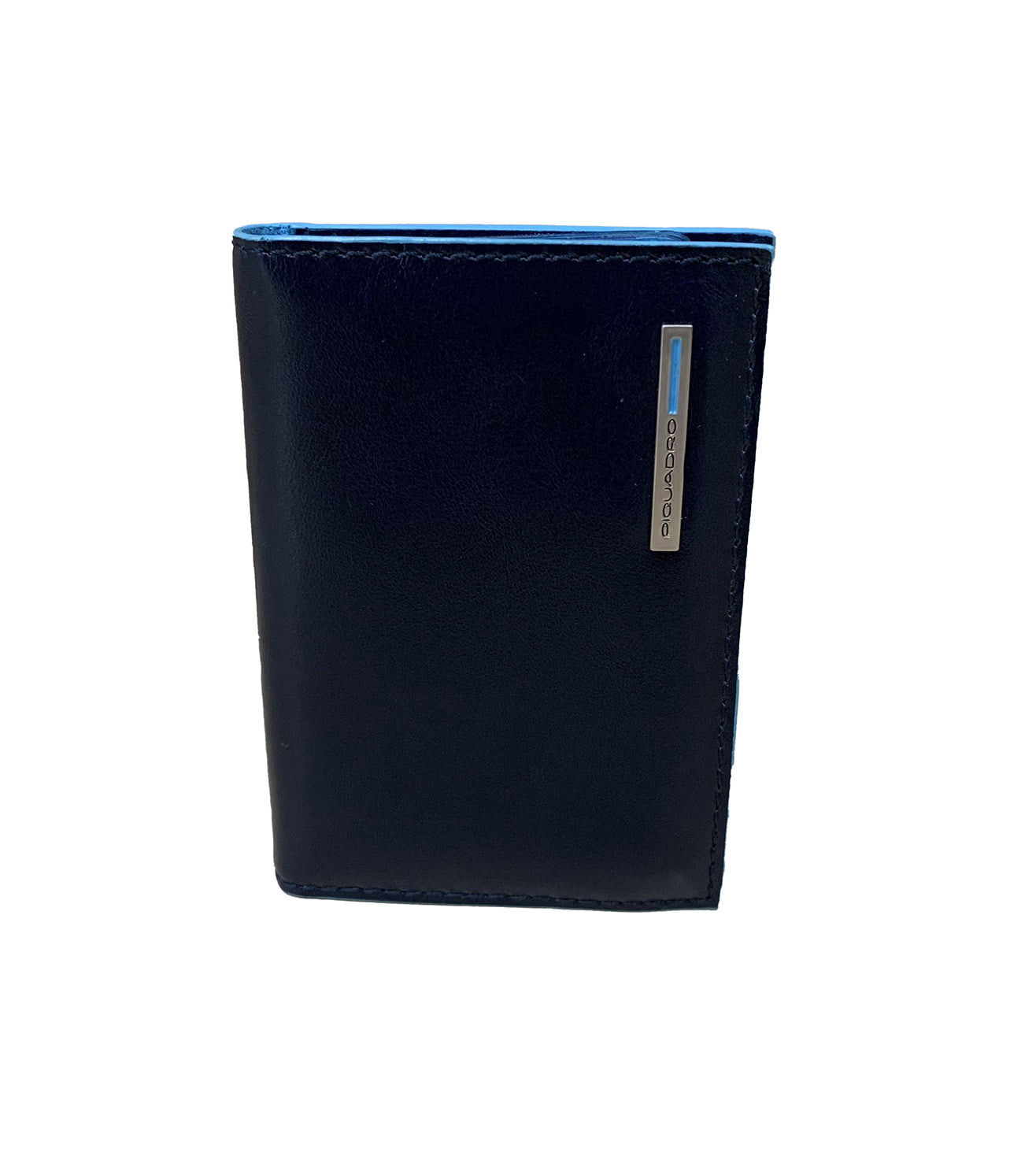 Piquadro Blue Square Unisex Night Blue Passport Holder
