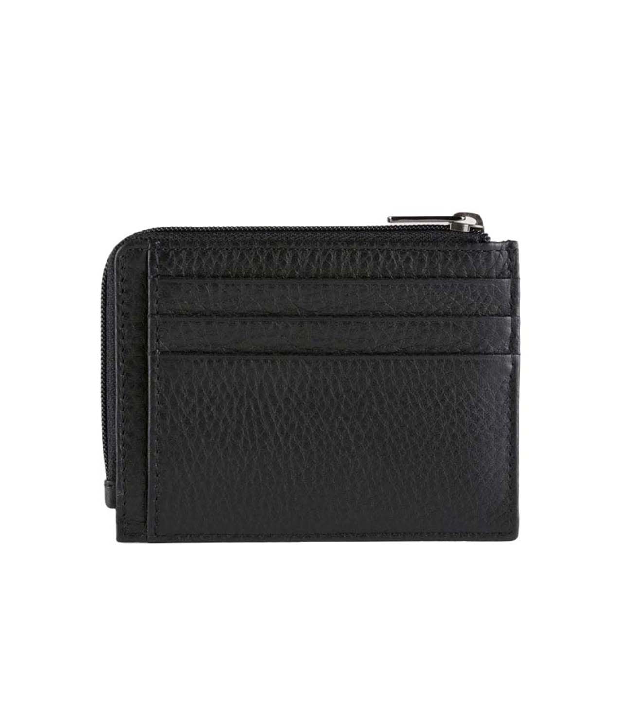 Piquadro Modus Special Men's Black Coin and card case