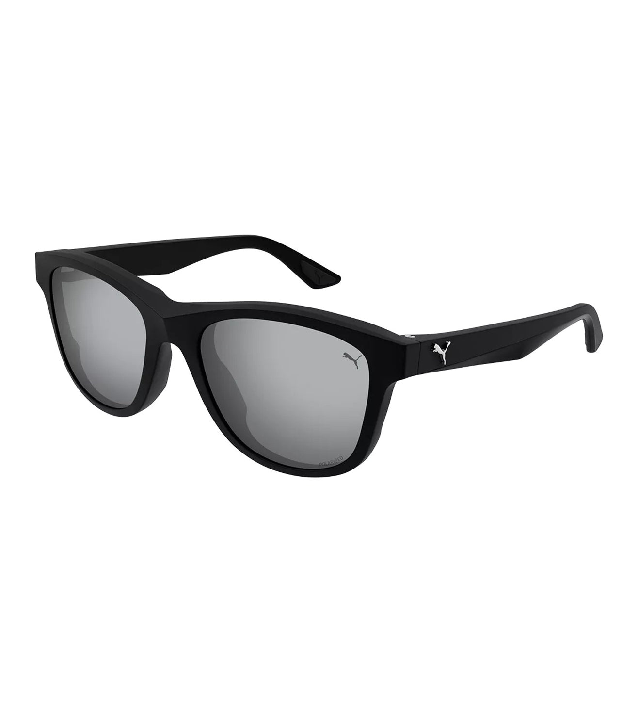 Puma Unisex Silver Square Sunglasses
