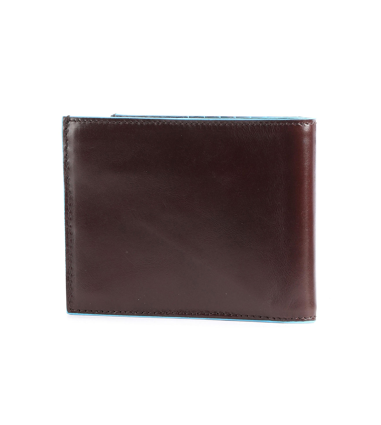 Piquadro Blue Square Men's Mahogany Wallet