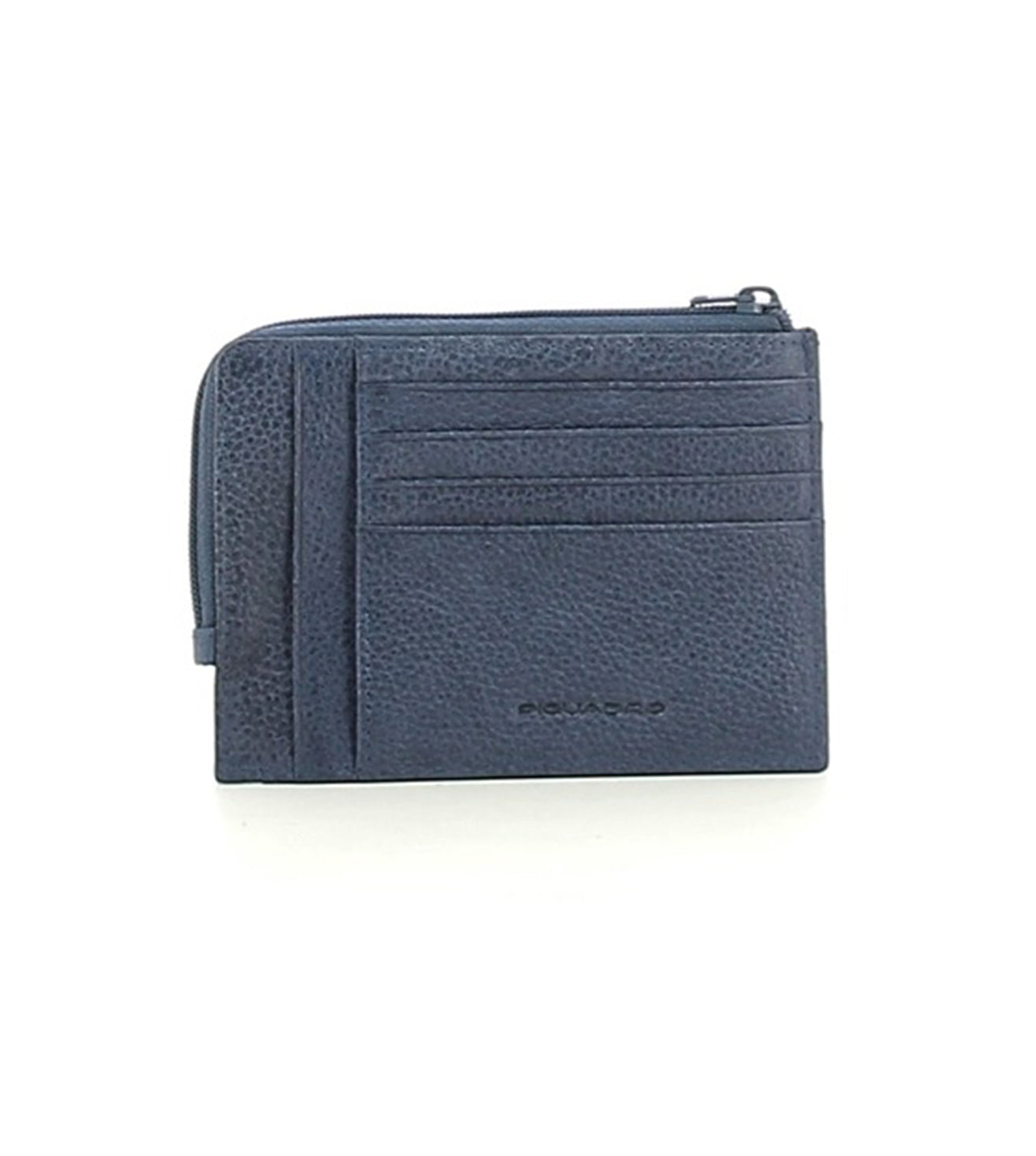 Piquadro Pulse Plus Men's Blue Card Holder