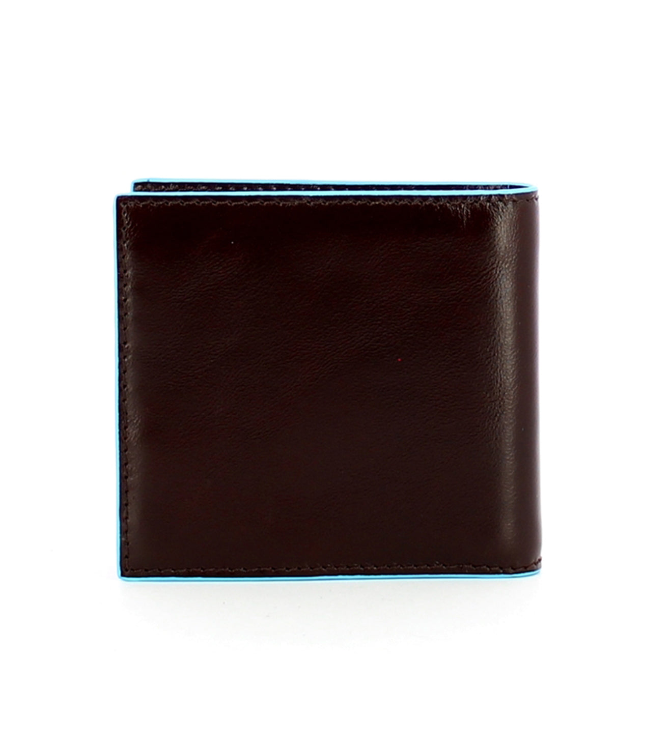 Piquadro Blue Square Men's Mahogany Wallet