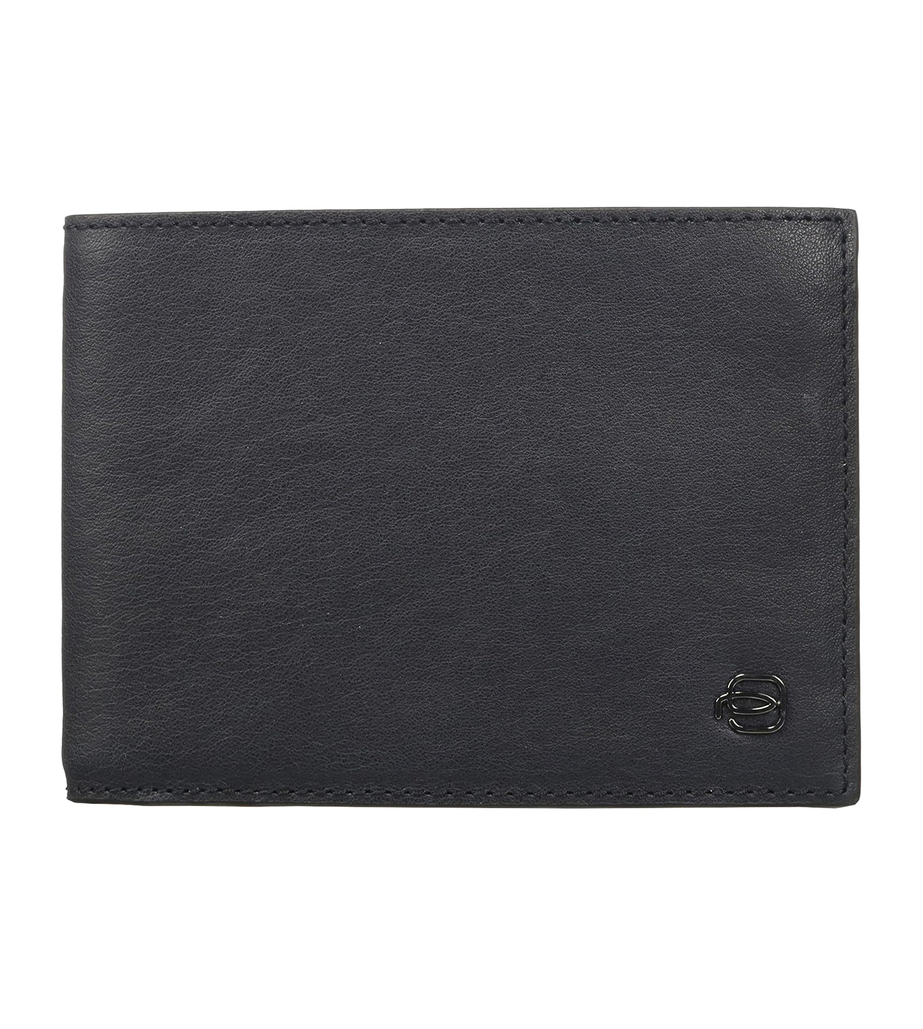 Piquadro Black Square Men's Blue Wallet