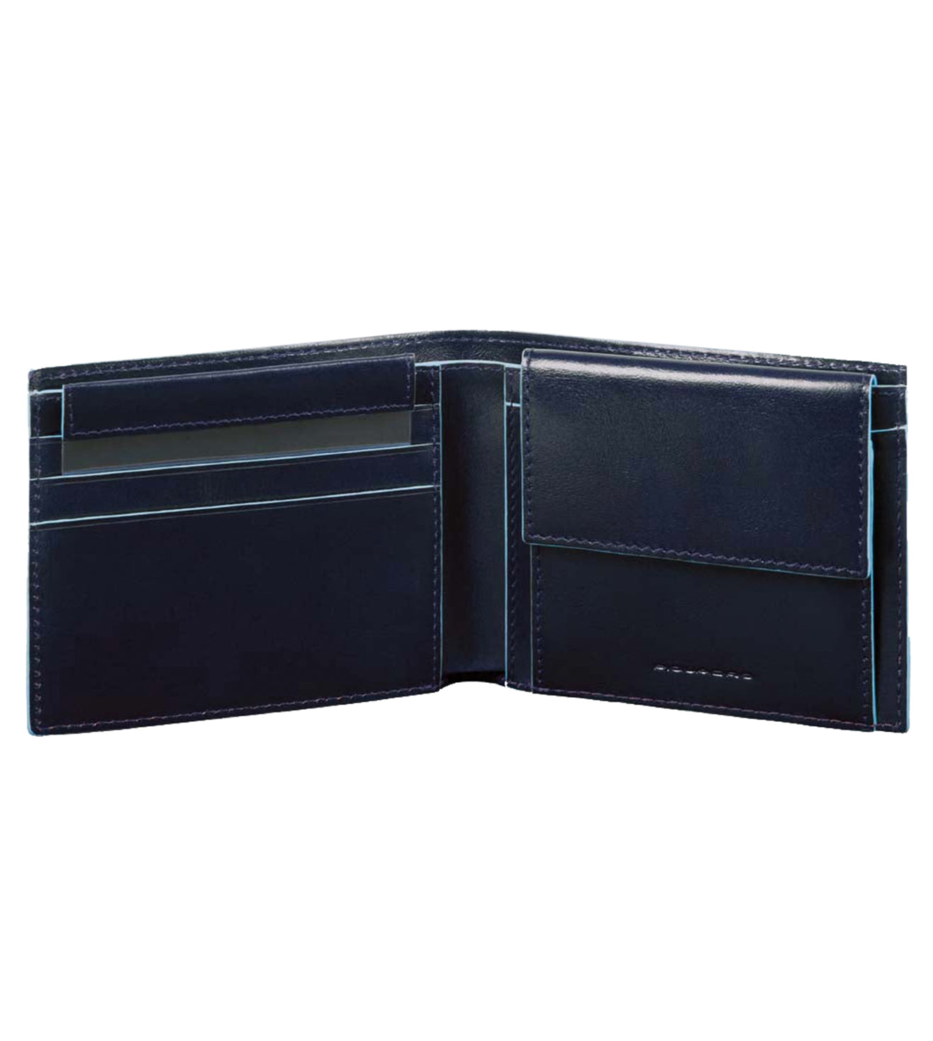 Piquadro Blue Square Men's Night Blue Wallet