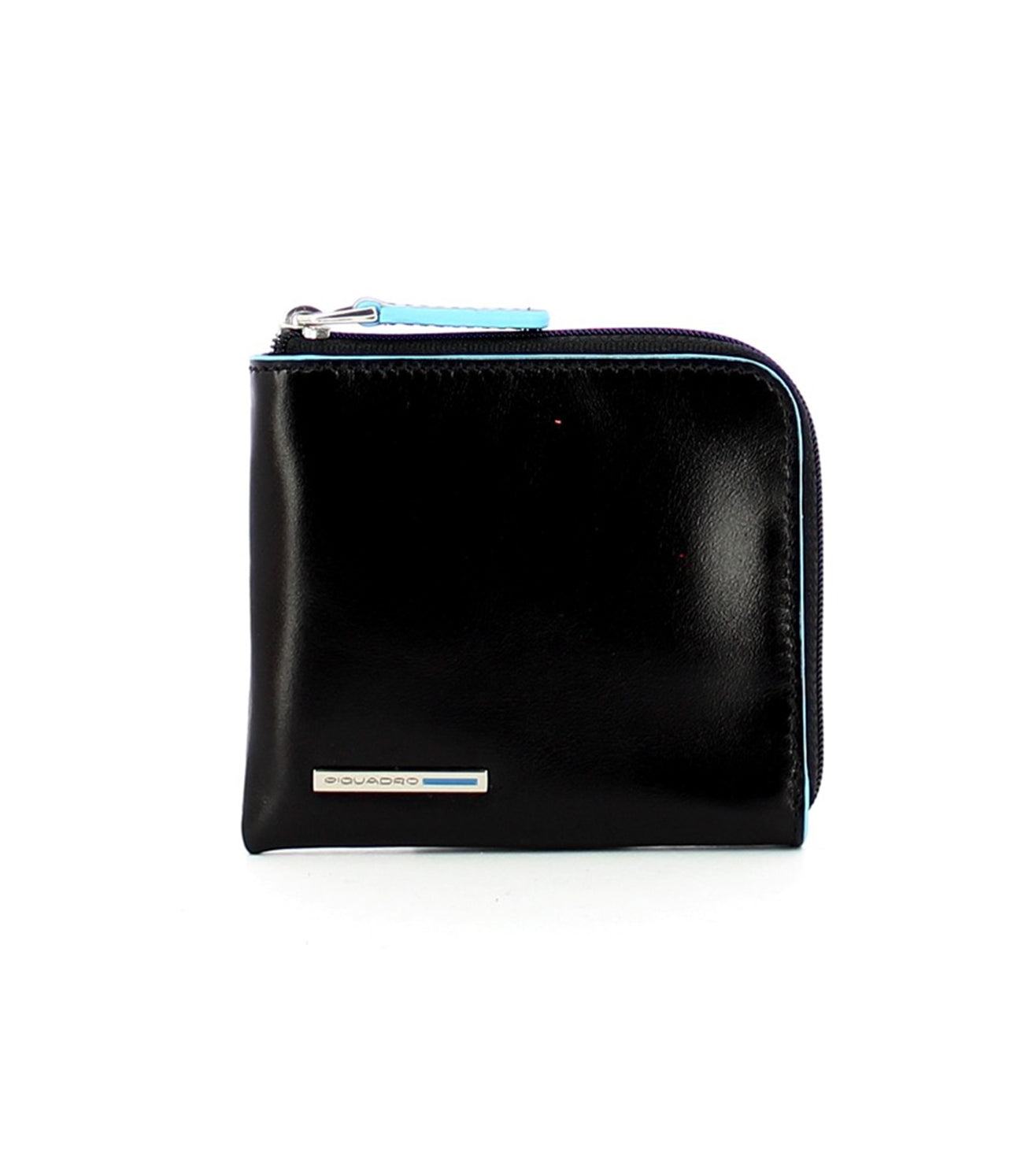 Piquadro Blue Square Men's Black Wallet