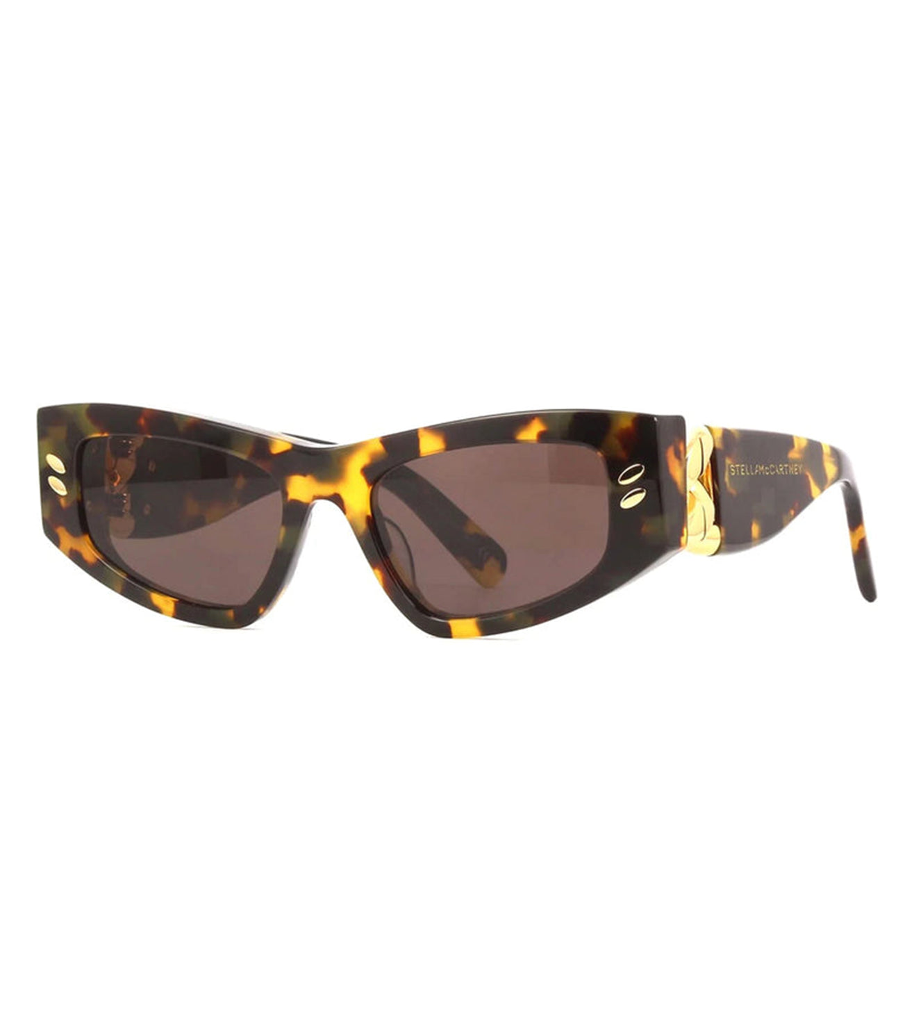 Stella McCartney Women's Brown Cat-Eye Sunglasses