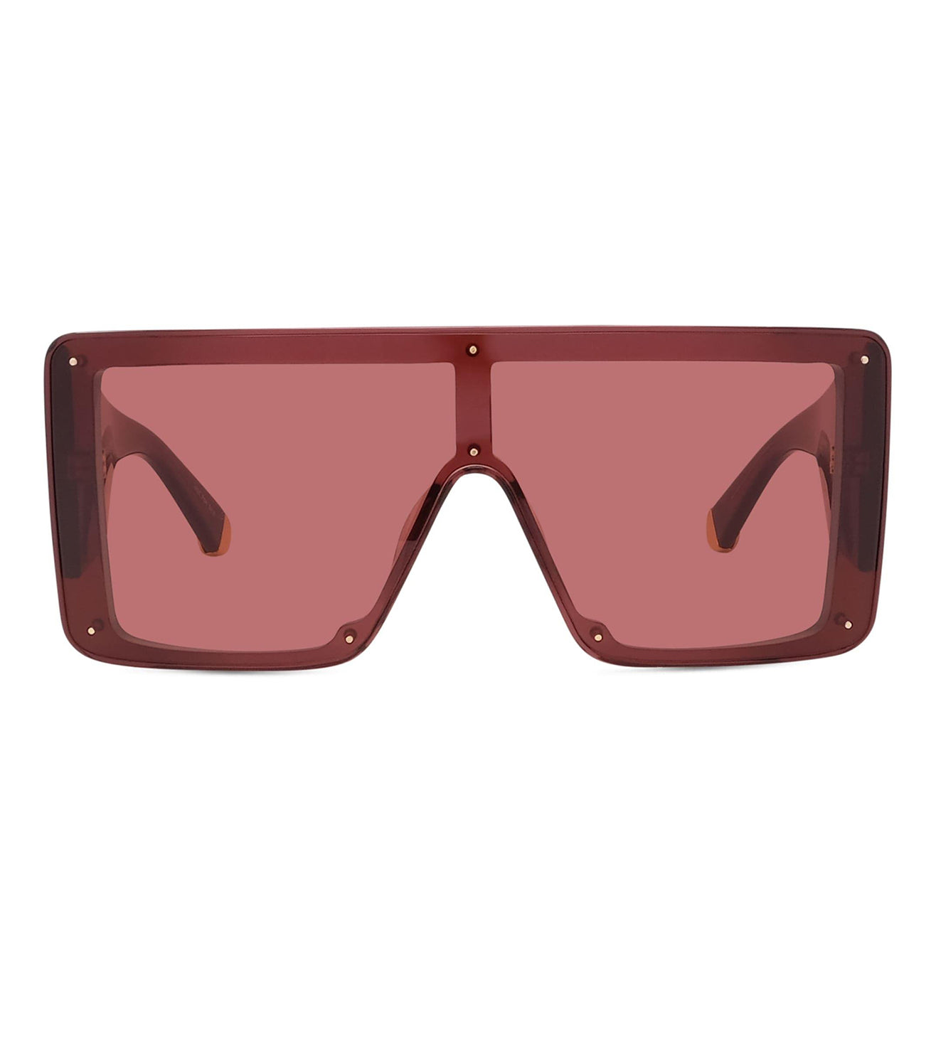 Stella McCartney Wine colored frames Stella Mccartney Burgundy squared sunglasses - Burgundy|SC0136S4 main image 4