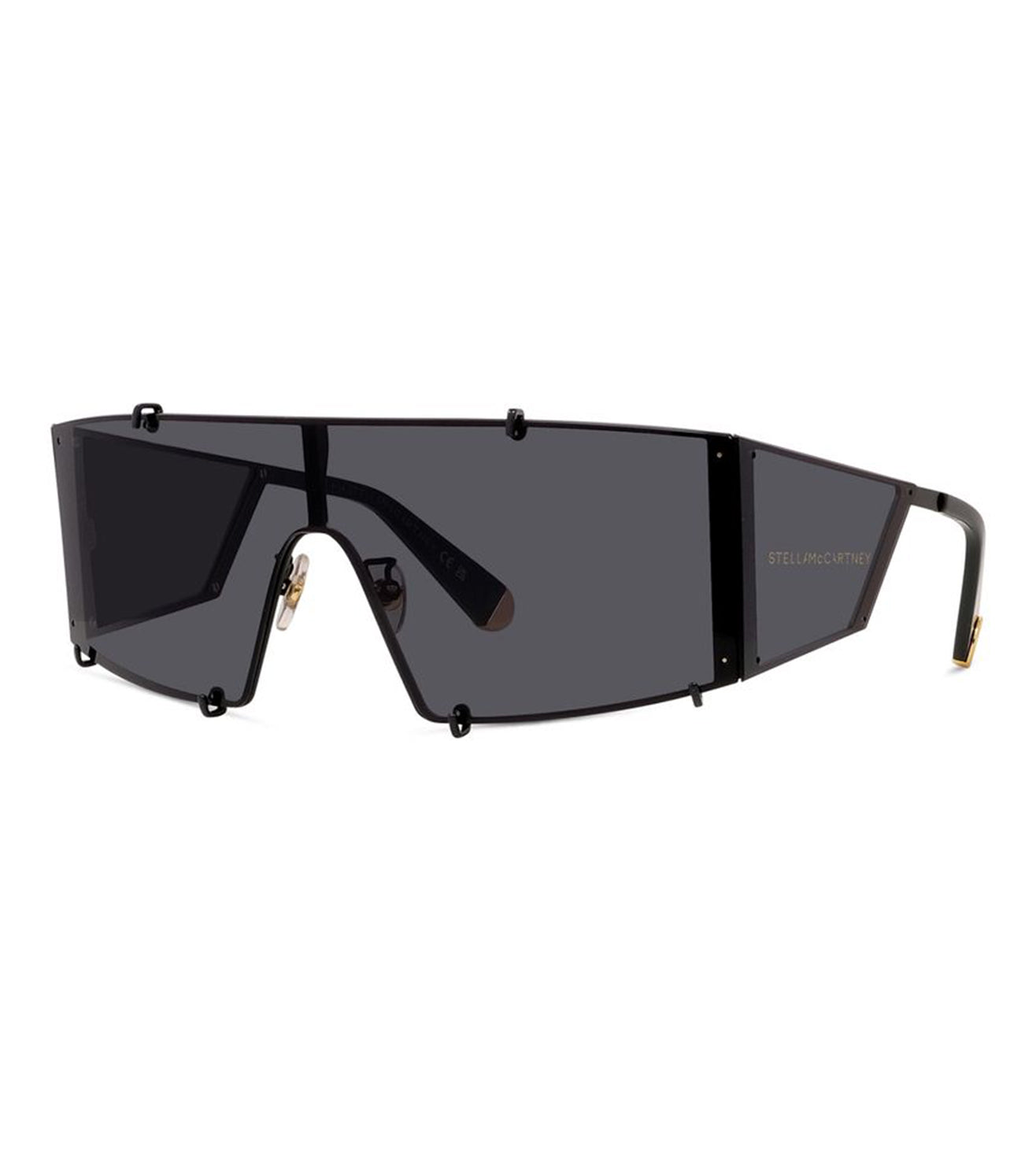 Stella McCartney Women's Grey Smoke Mask Sunglasses