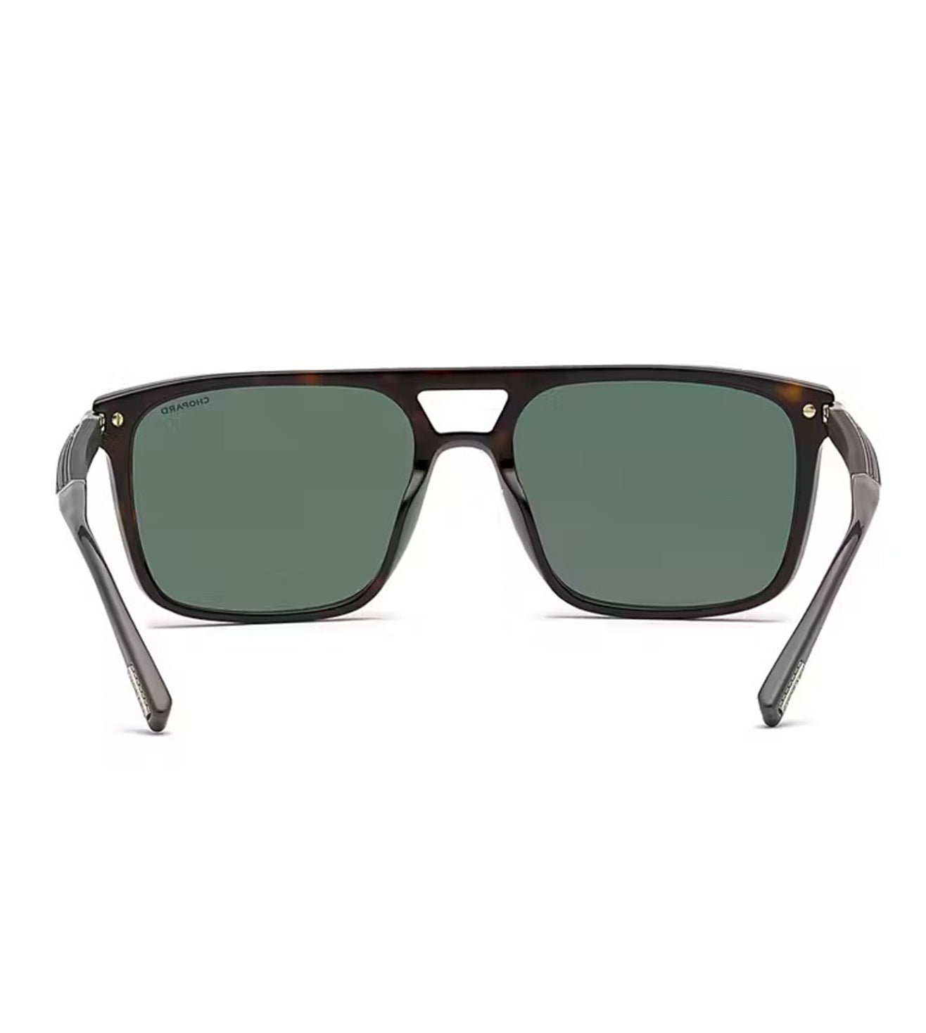 Chopard Men's Green Polarized Square Sunglasses