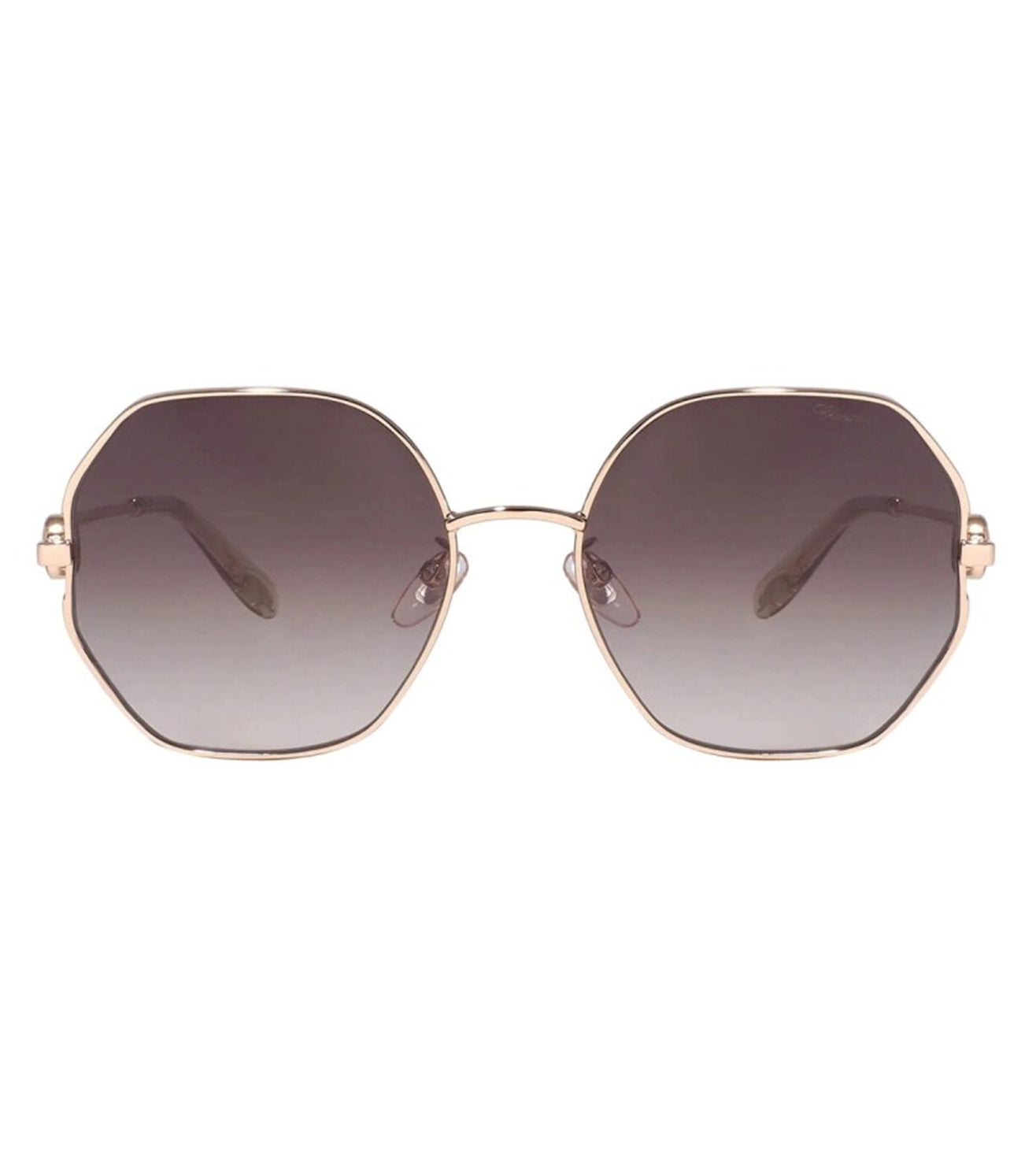 Chopard Women's Brown Geometric Sunglasses
