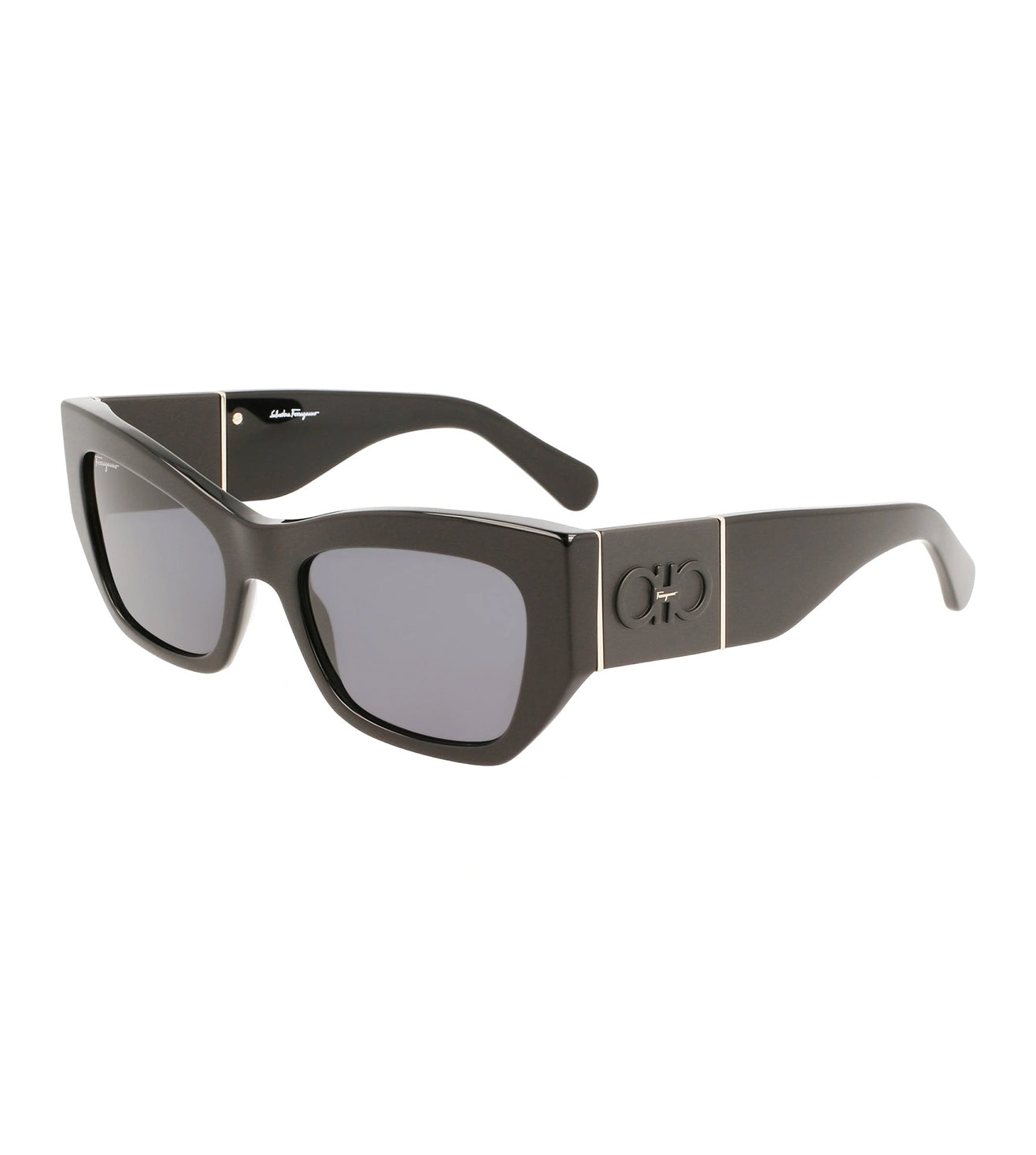 Salvatore Ferragamo Women's Grey Rectangular Sunglasses