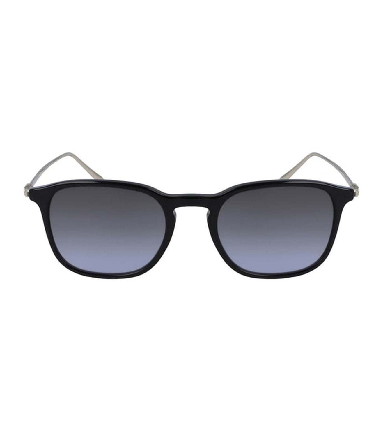 Salvatore Ferragamo Men's Grey Gradient Square Sunglasses