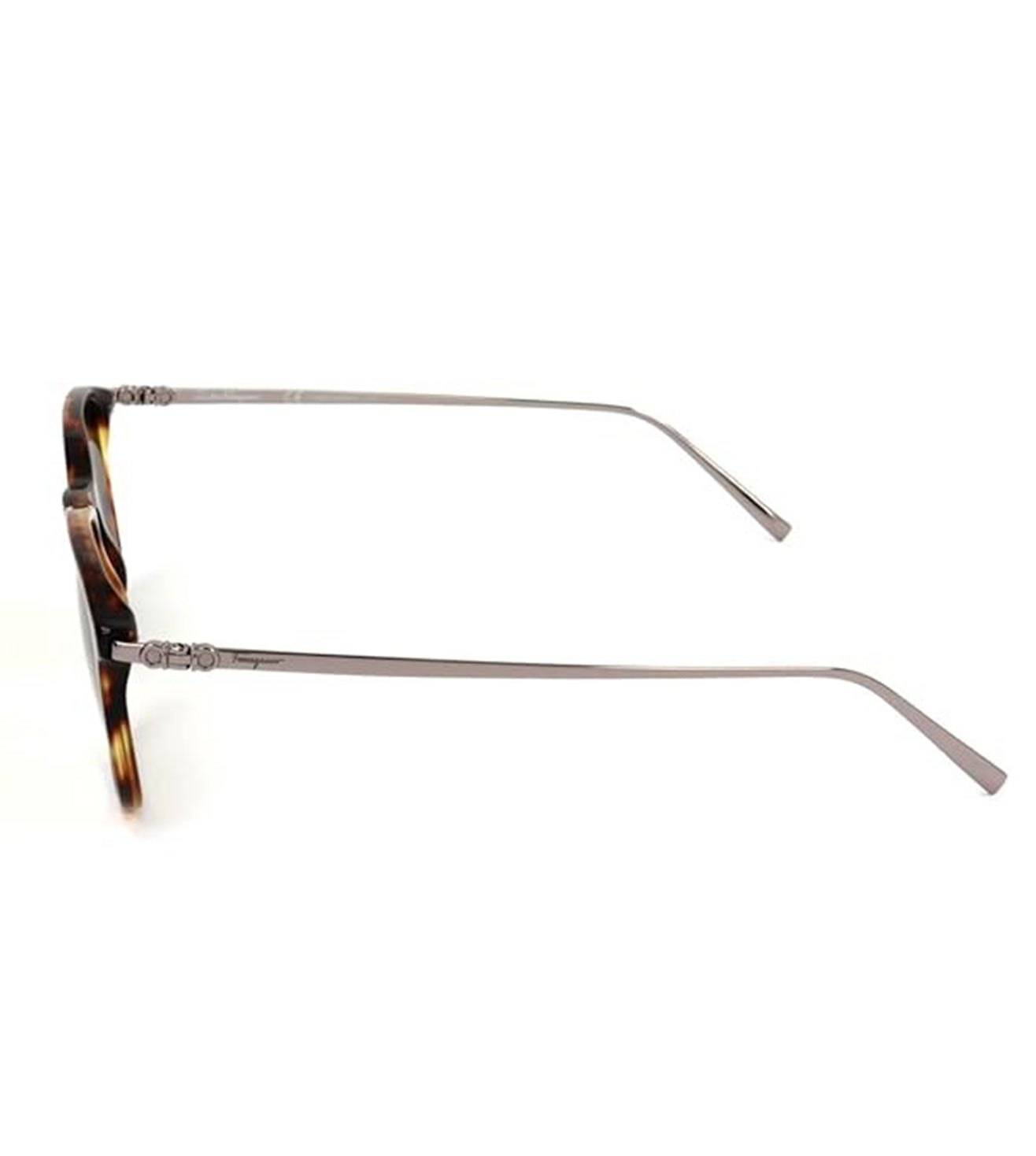 Salvatore Ferragamo Men's Grey Gradient Square Sunglasses