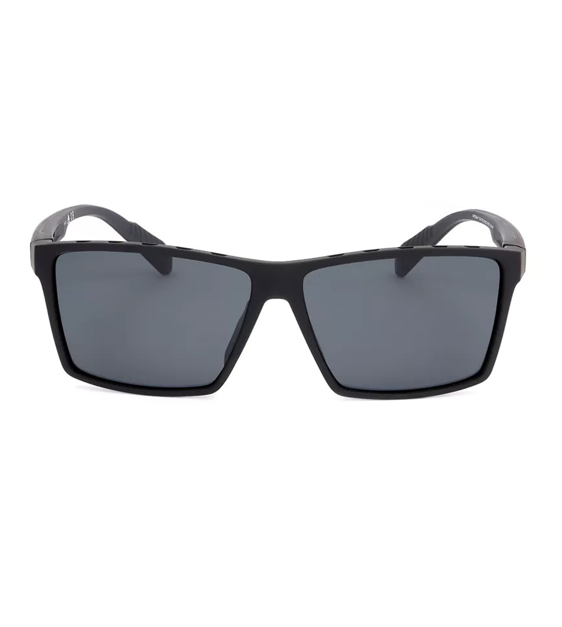 Adidas Originals Men's Dark Grey Rectangular Sunglasses