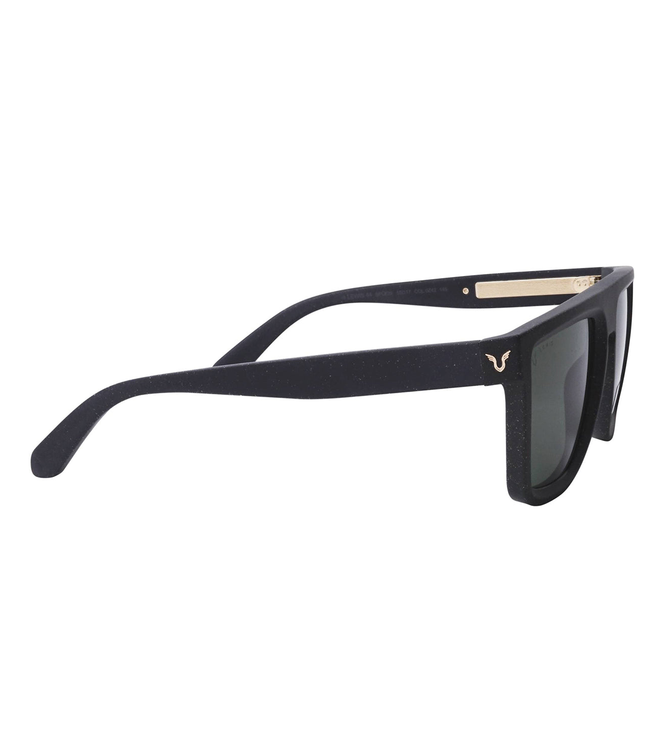 Police Men's Grey Green Square Sunglasses