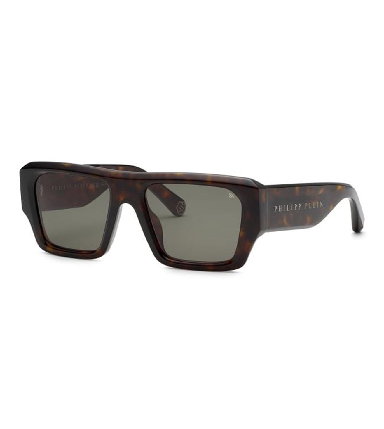 Philipp Plein Unisex Grey Square Sunglasses