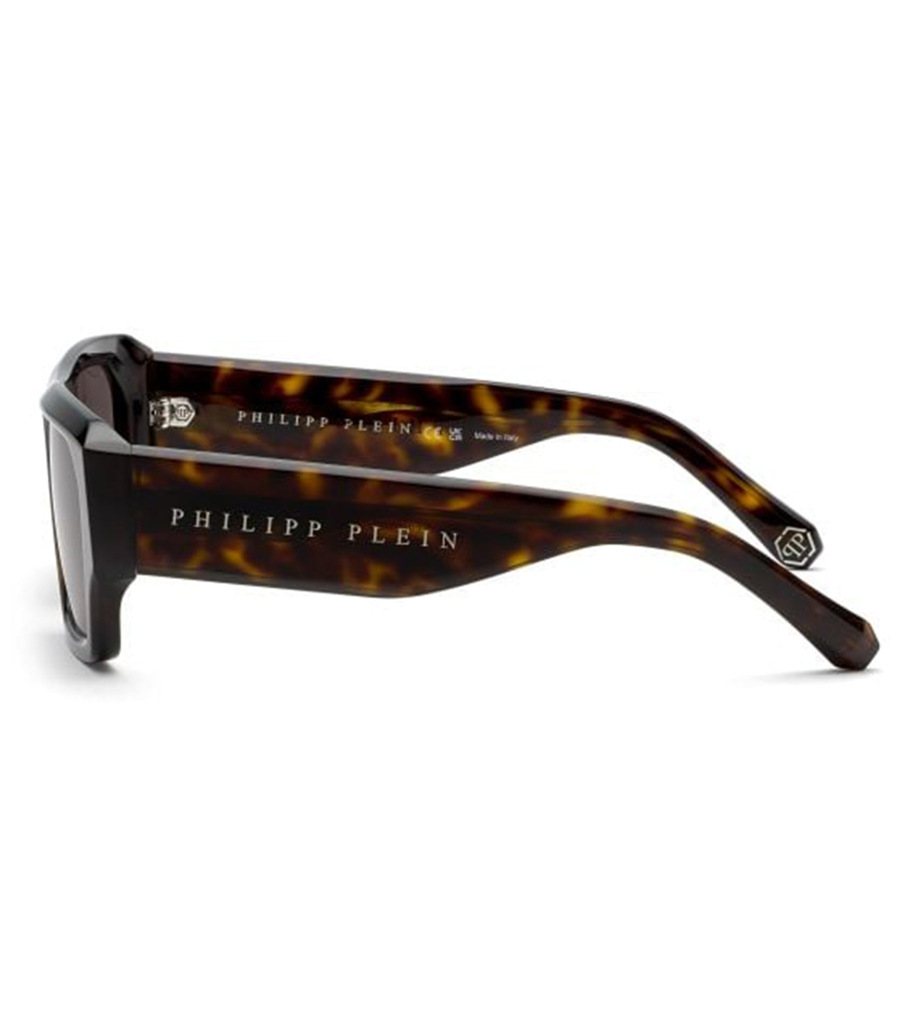 Philipp Plein Unisex Grey Square Sunglasses