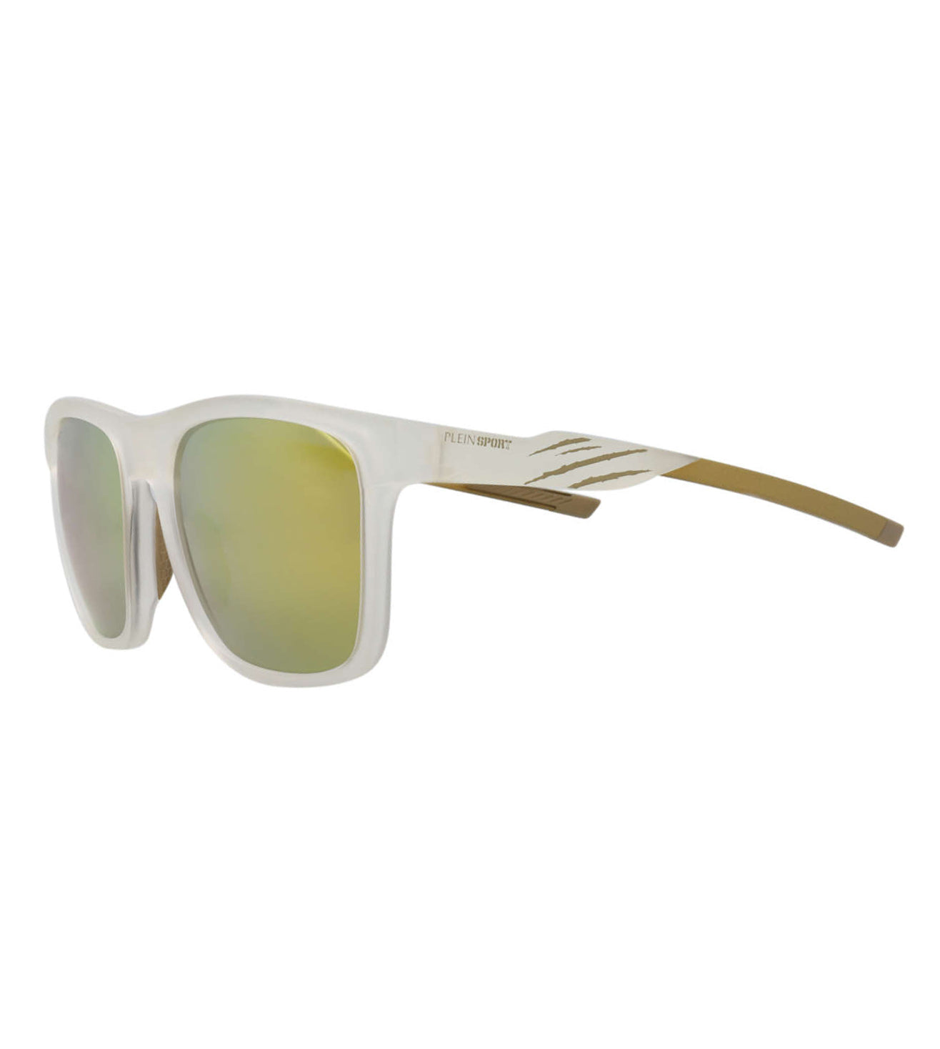 Philipp Plein Men's Yellow Gradient Square Sunglasses