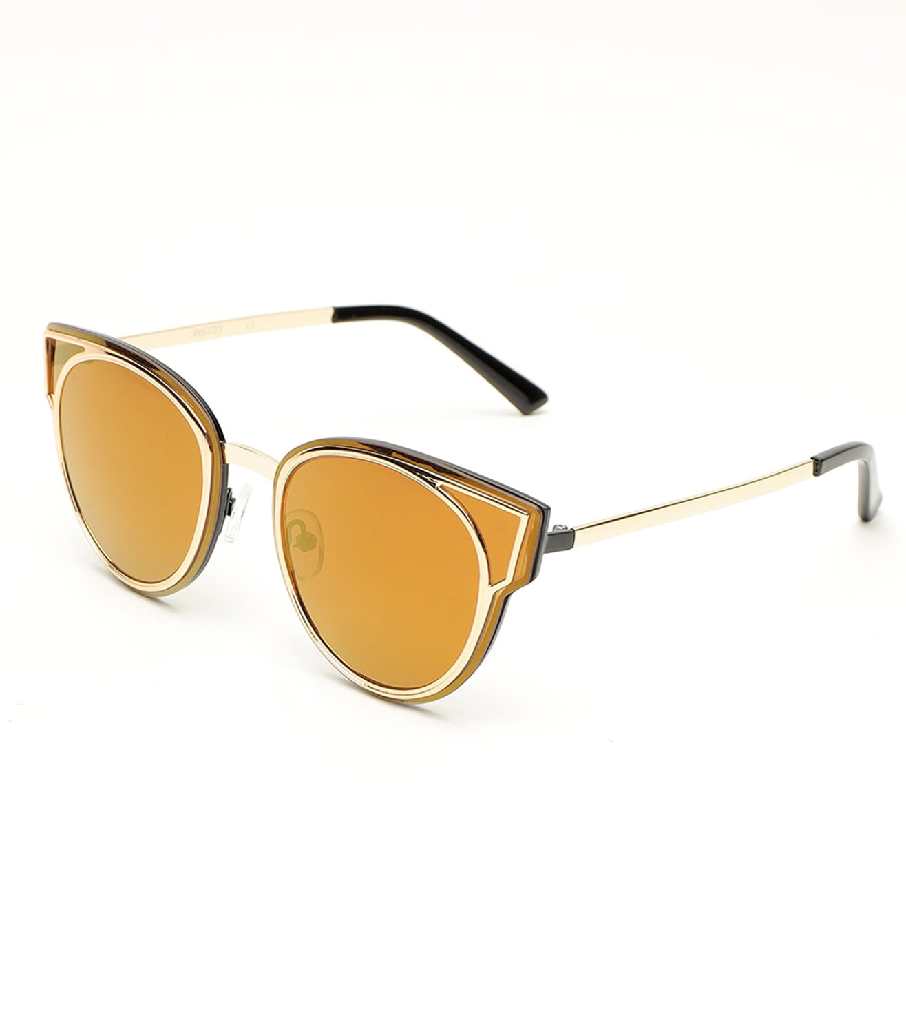 Scott Women's Brown Cat Eye Sunglasses