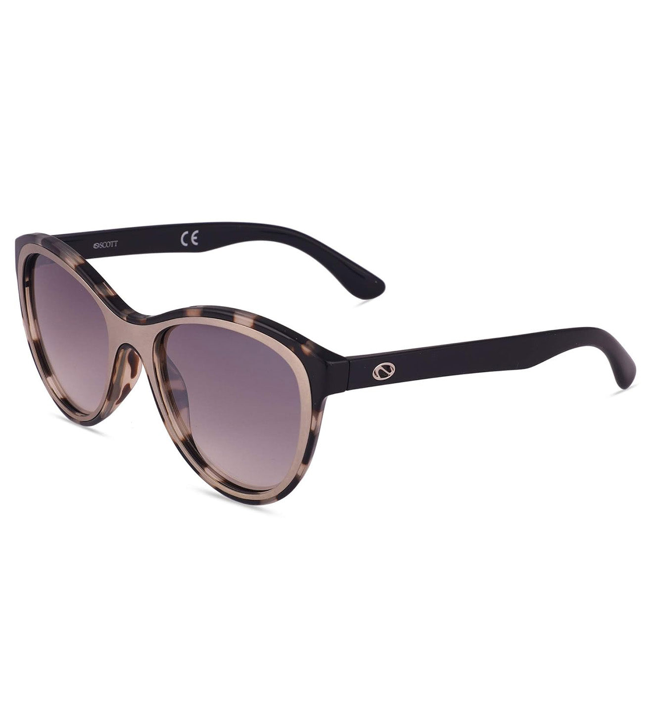 Scott Women's Grey Oval Sunglasses
