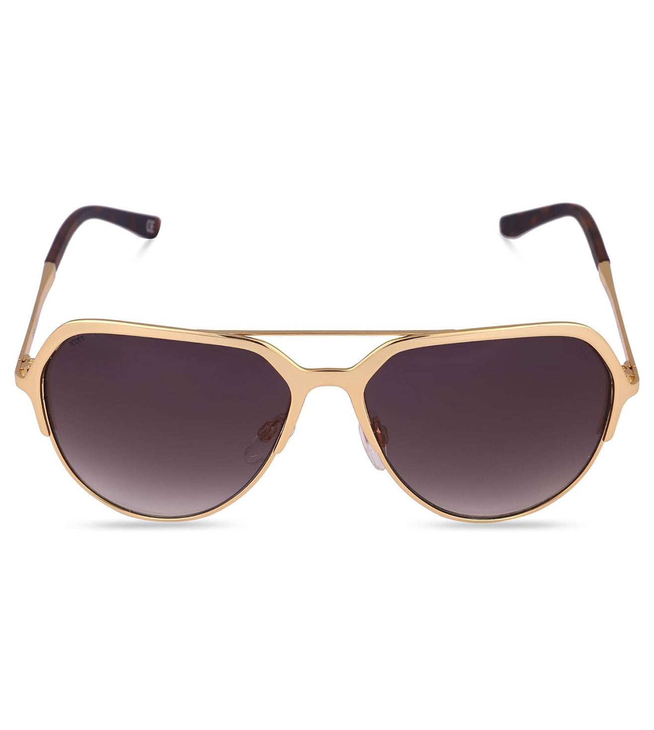 Scott Men's Green Aviator Sunglasses