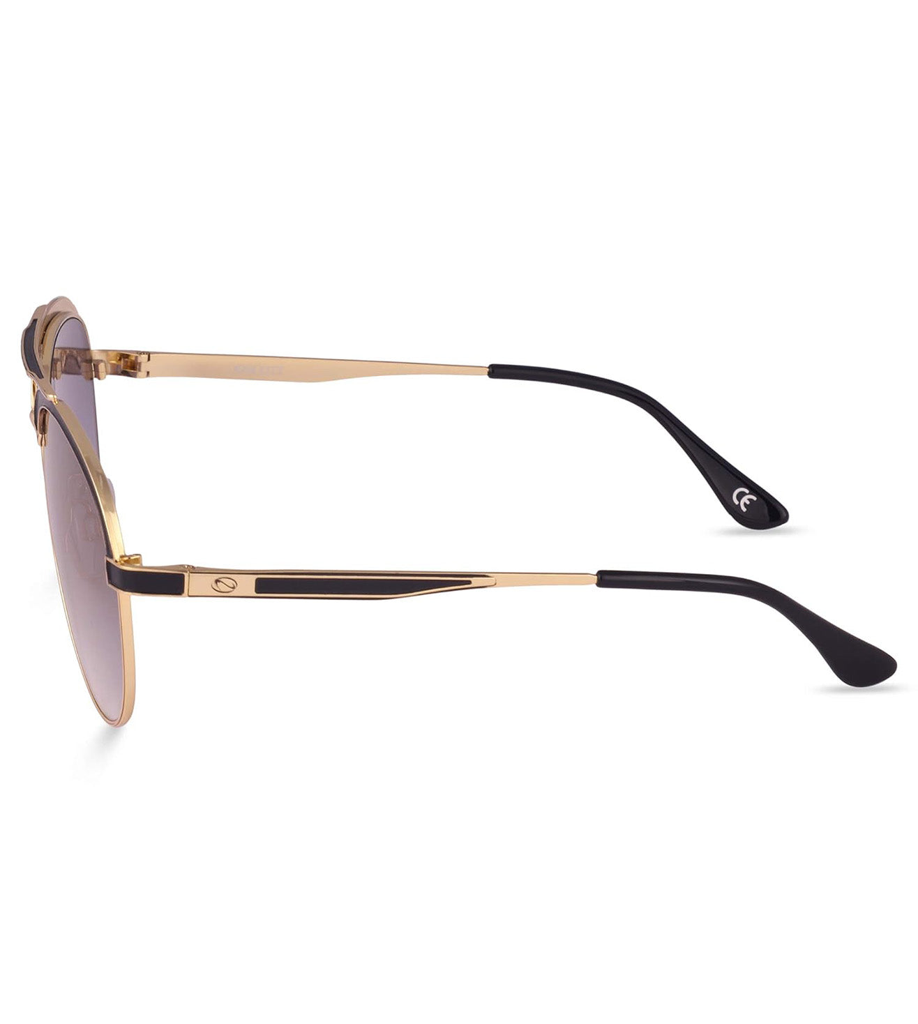 Scott Unisex Grey Aviator Sunglasses
