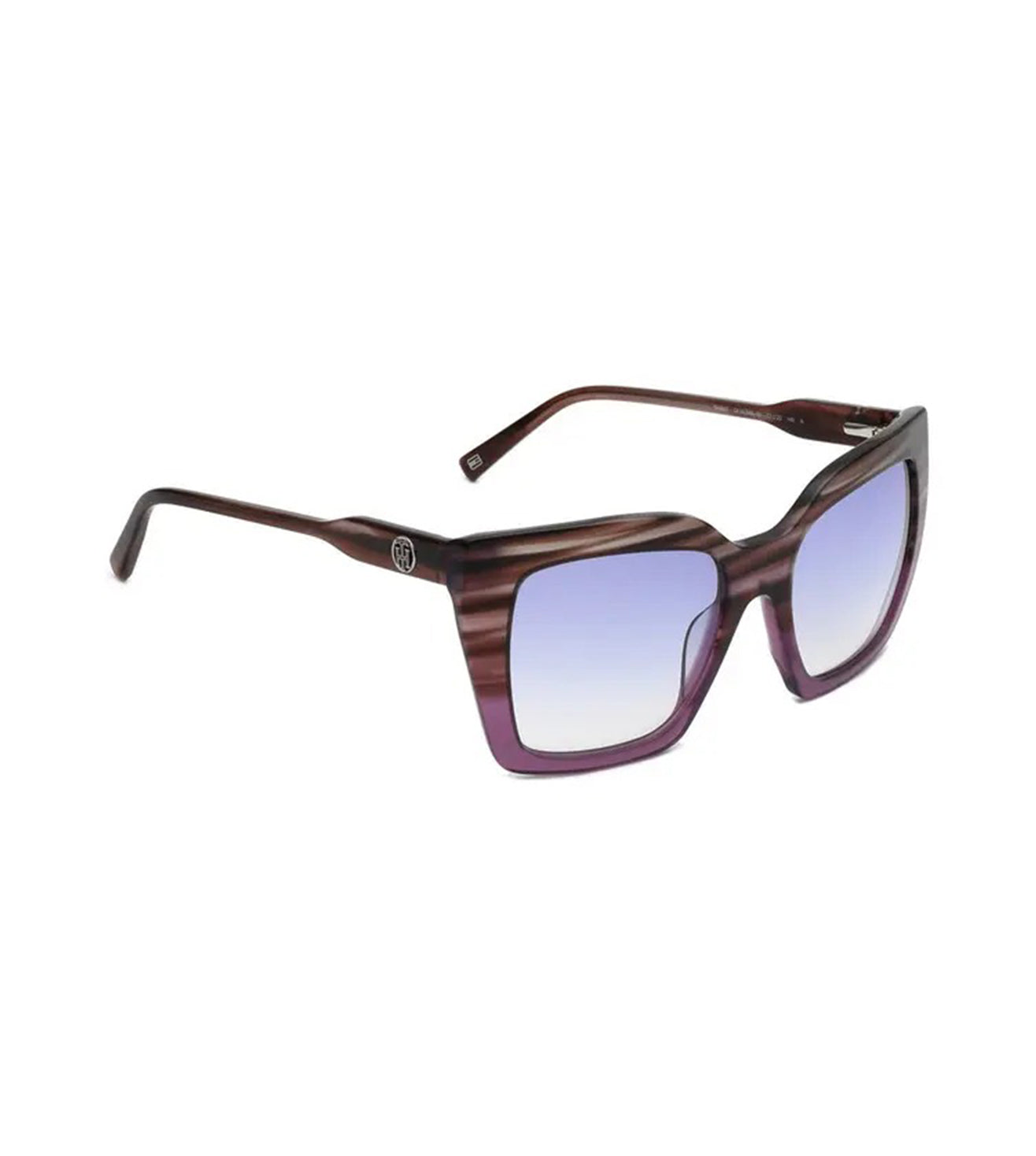 Tommy Hilfiger Women's Gradient Blue Cat-eye Sunglasses